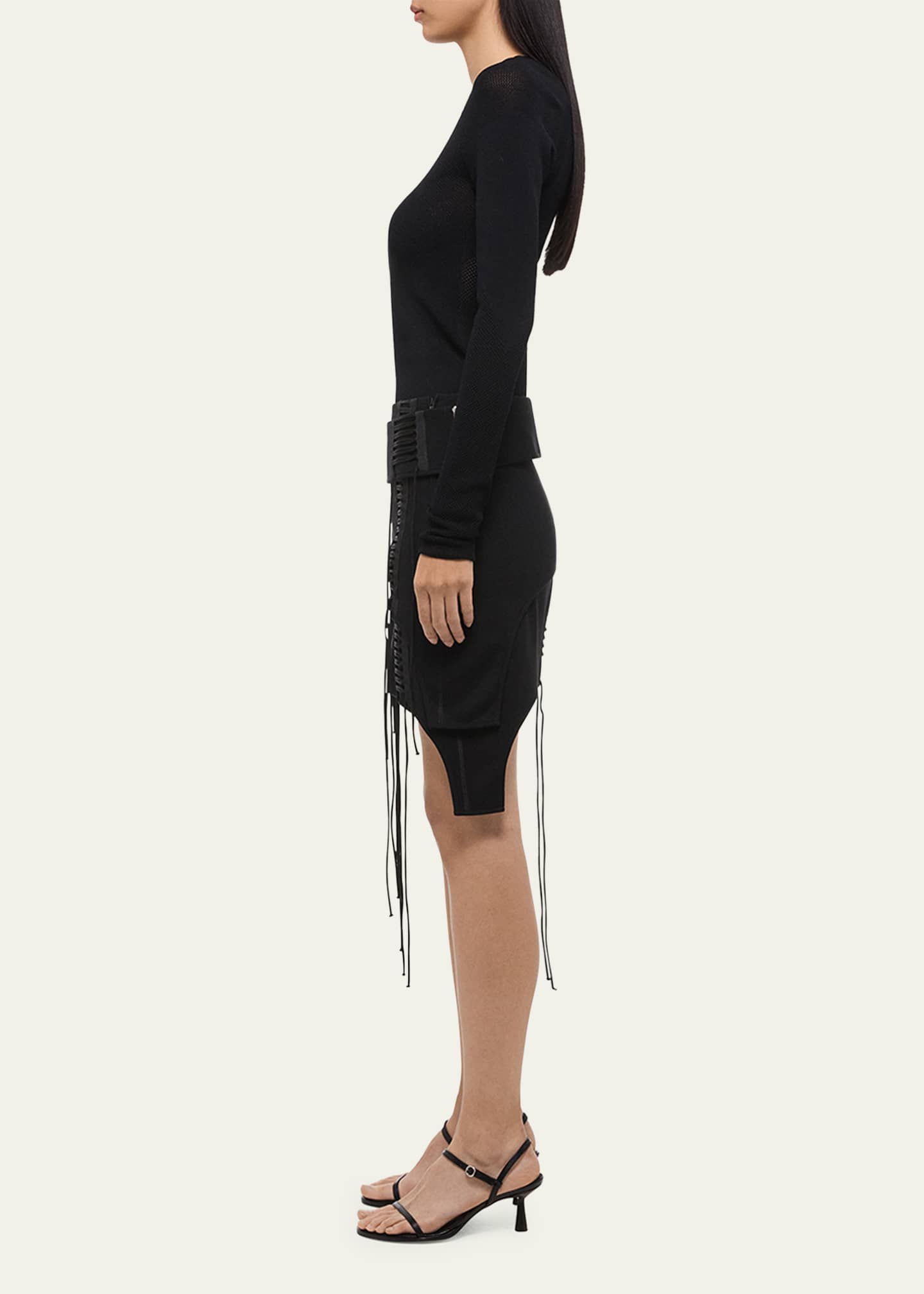 Helmut Lang Aviator Mini Skirt Image 4 of 5