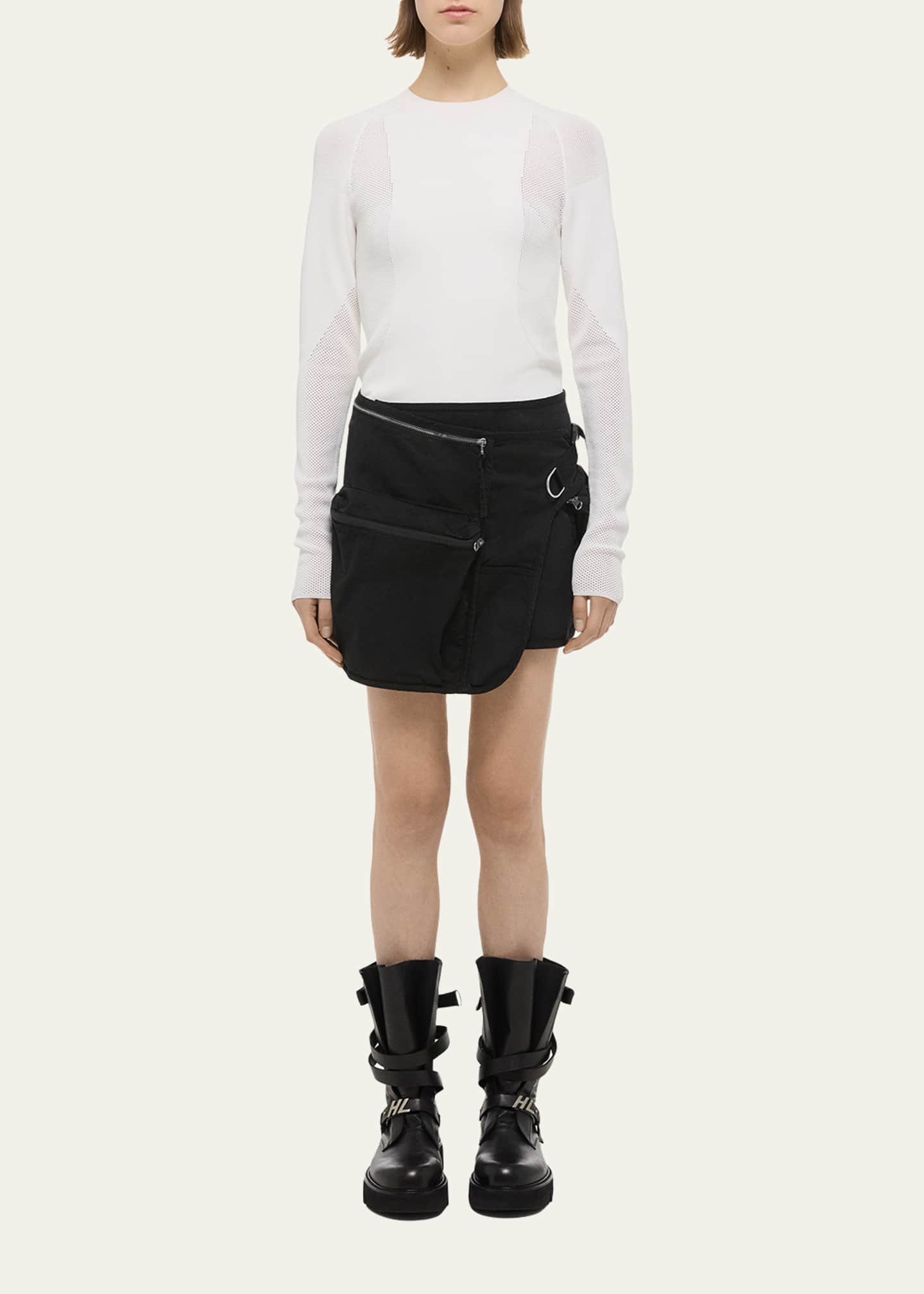 Helmut Lang Mini Field Skirt Image 2 of 5
