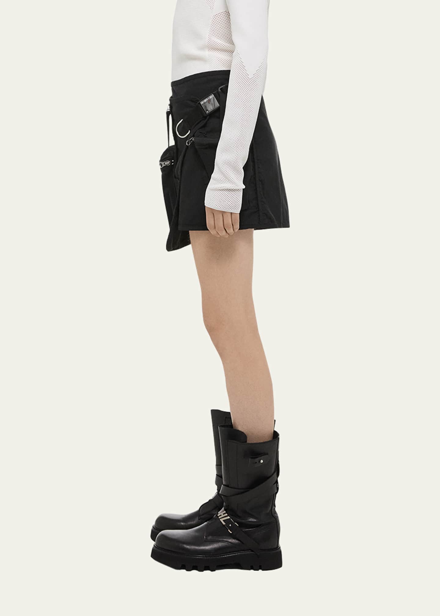 Helmut Lang Mini Field Skirt Image 4 of 5