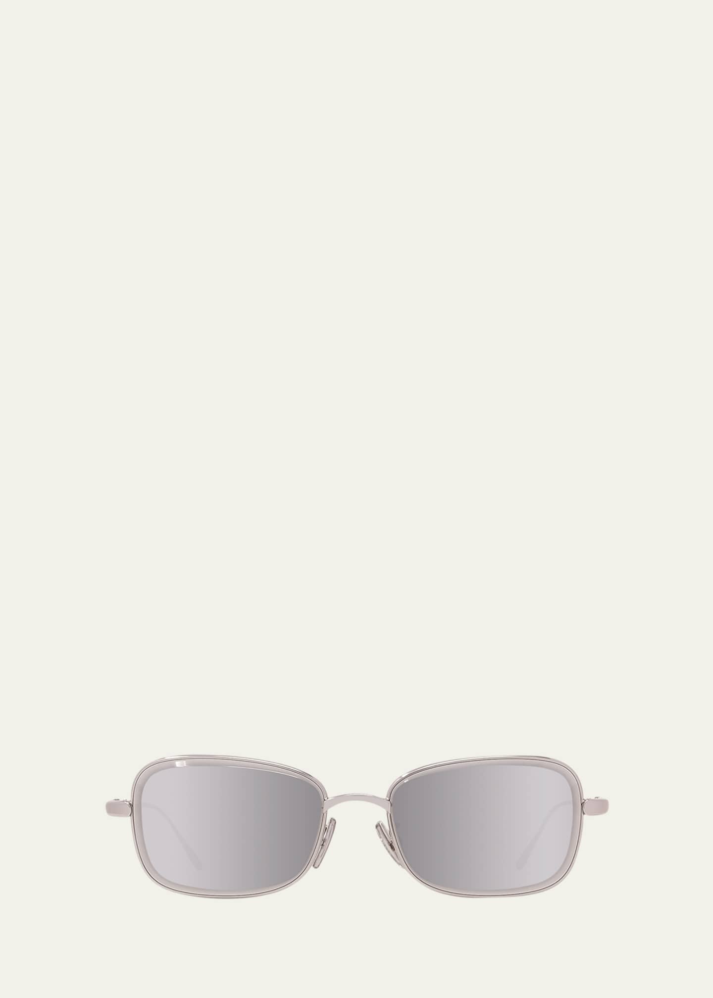 Loewe LW40159U Metal Square Sunglasses - Bergdorf Goodman
