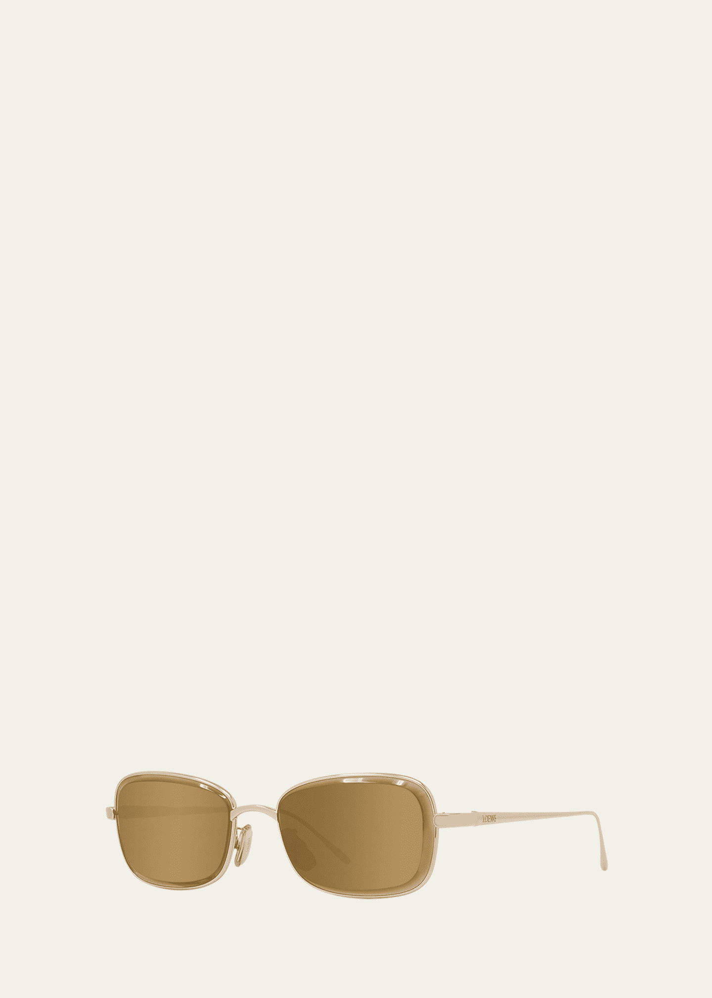 Loewe LW40159U Metal Square Sunglasses Image 2 of 3