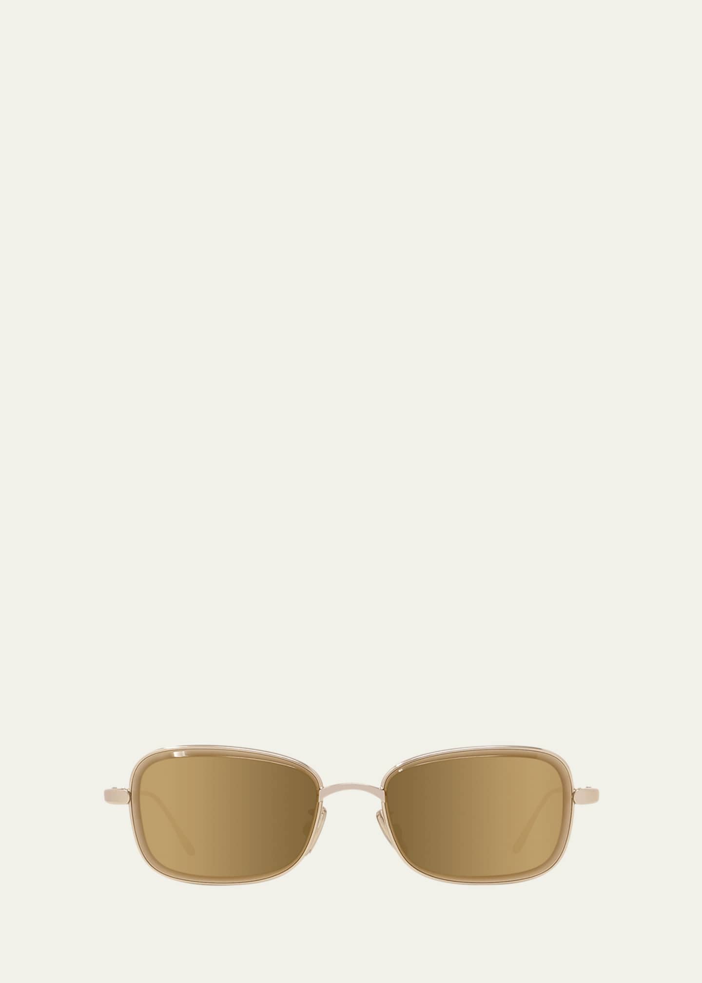 Loewe LW40159U Metal Square Sunglasses Image 1 of 3