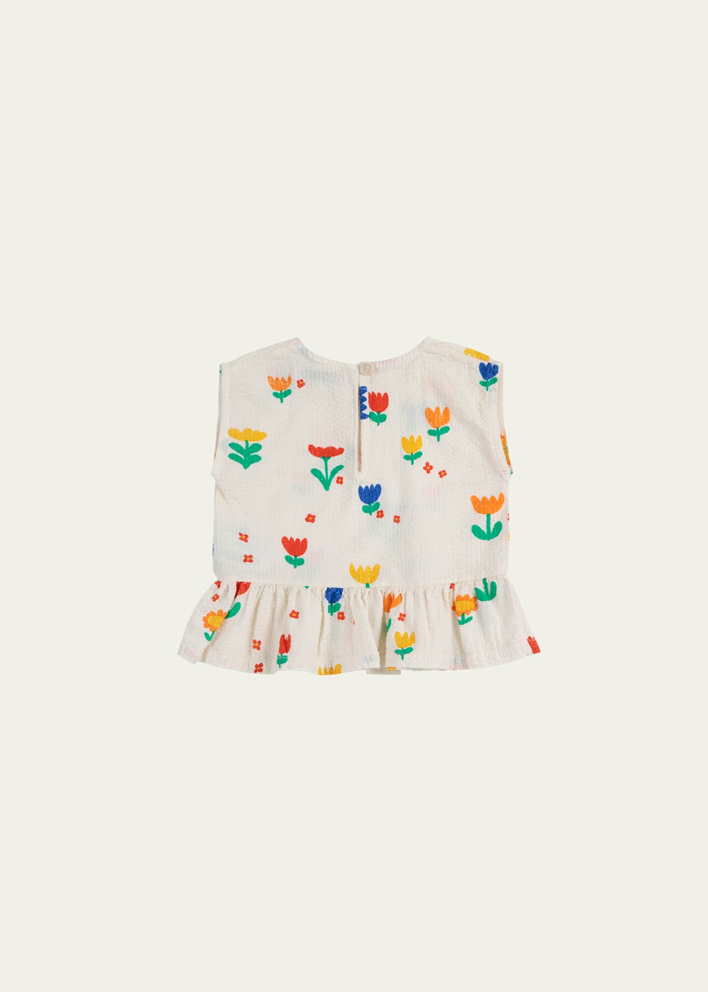 Bobo Choses Girl's Garden Party Printed Blouse, Size Newborn-24M Image 2 of 4