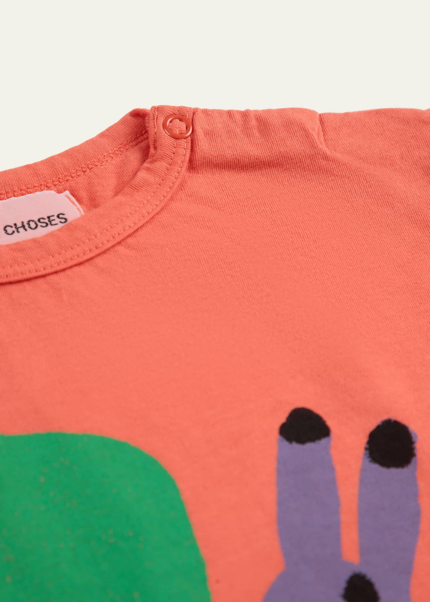 Bobo Choses Boy's Funny Snail Graphic T-Shirt, Size Newborn-24M Image 2 of 2
