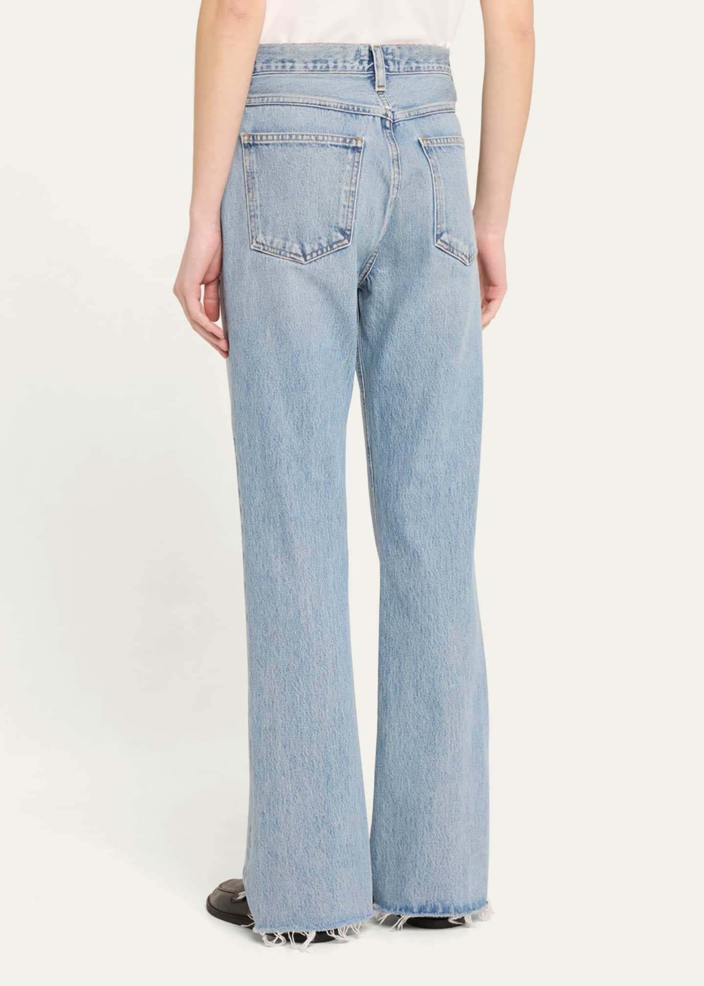 AGOLDE Leena Baby Flare Jeans Image 3 of 5