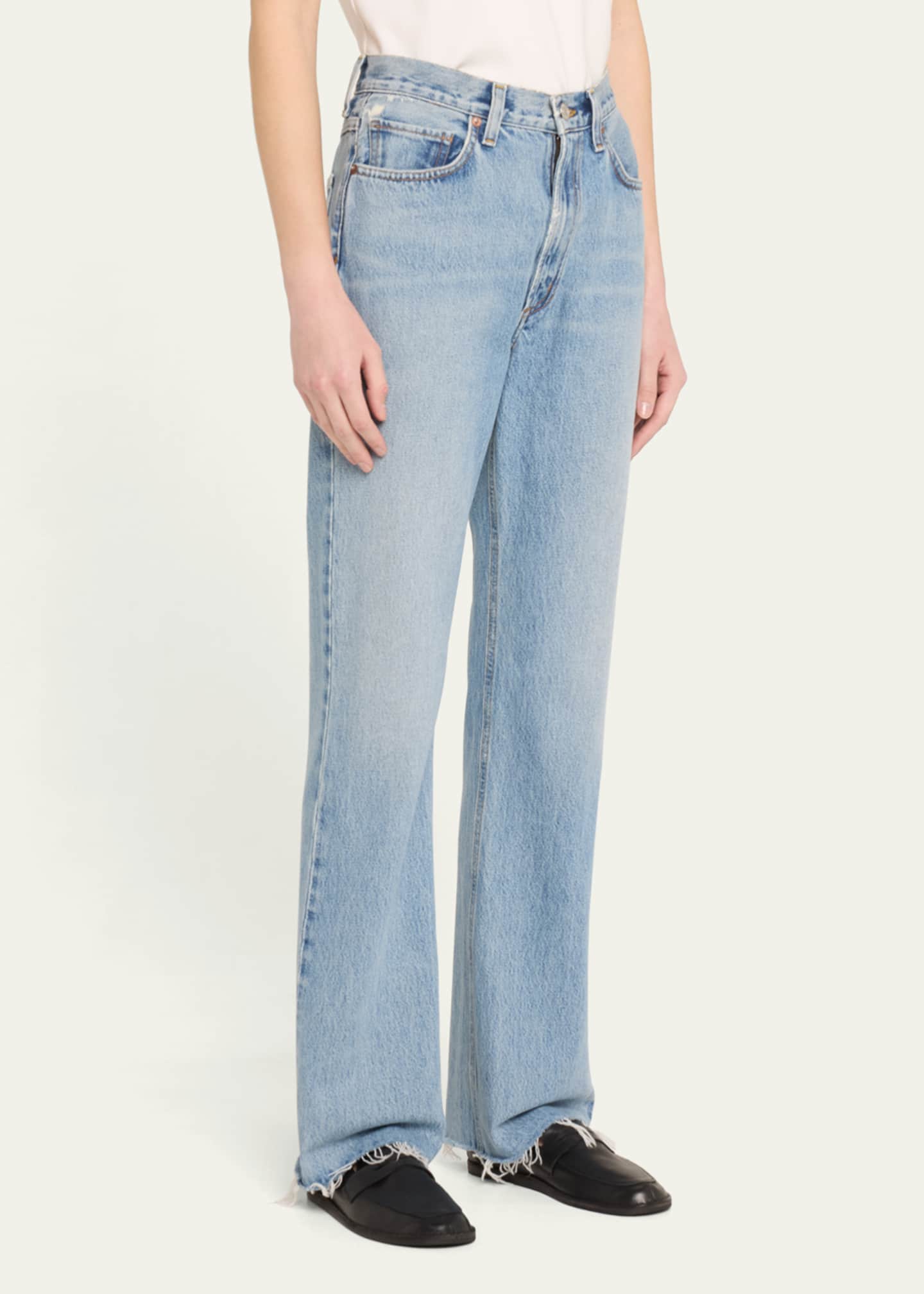 AGOLDE Leena Baby Flare Jeans Image 4 of 5