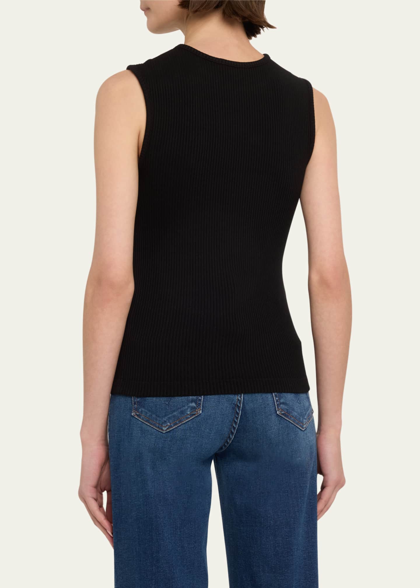 AGOLDE Ribbed Tank Top Image 3 of 5