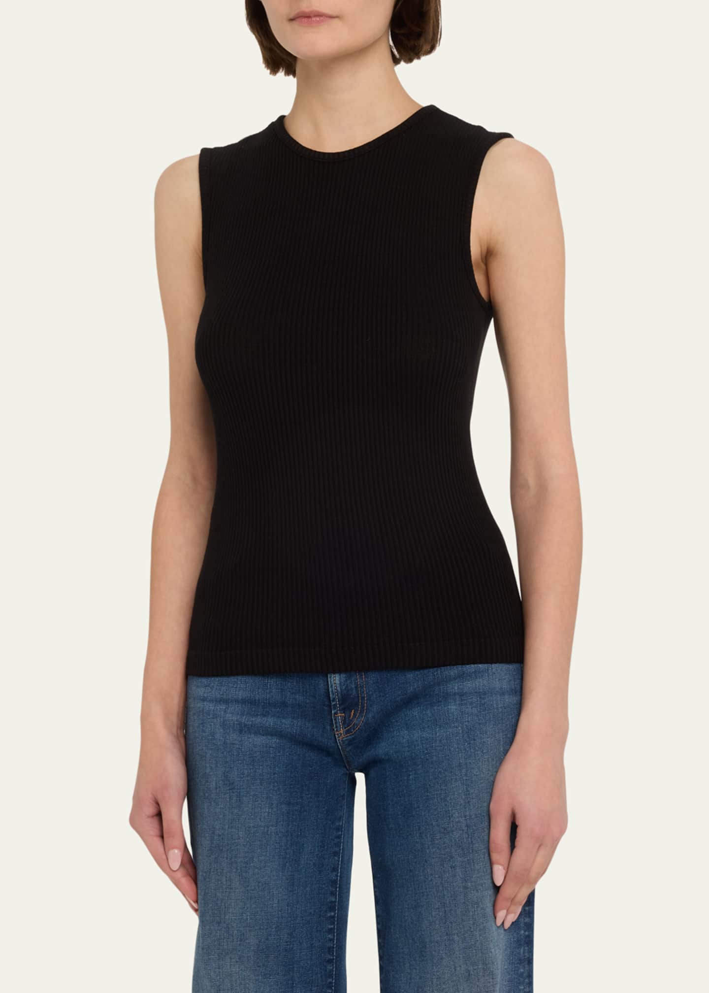 AGOLDE Ribbed Tank Top Image 4 of 5