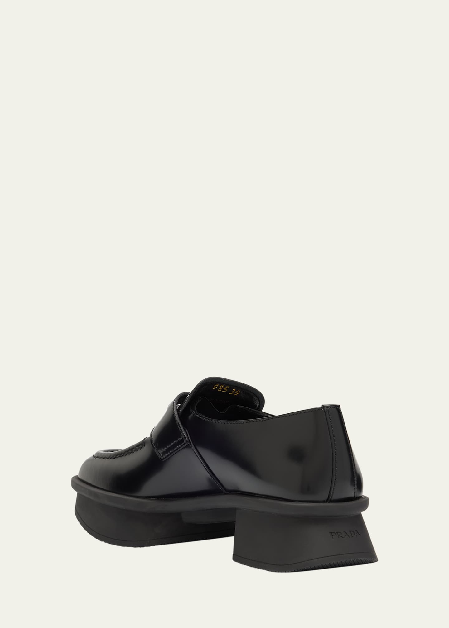 Re-Edition Brushed Leather Penny Loafers