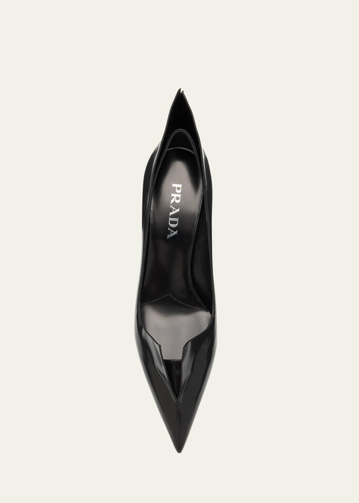 Prada Modellerie Spiked Leather Pumps - Bergdorf Goodman