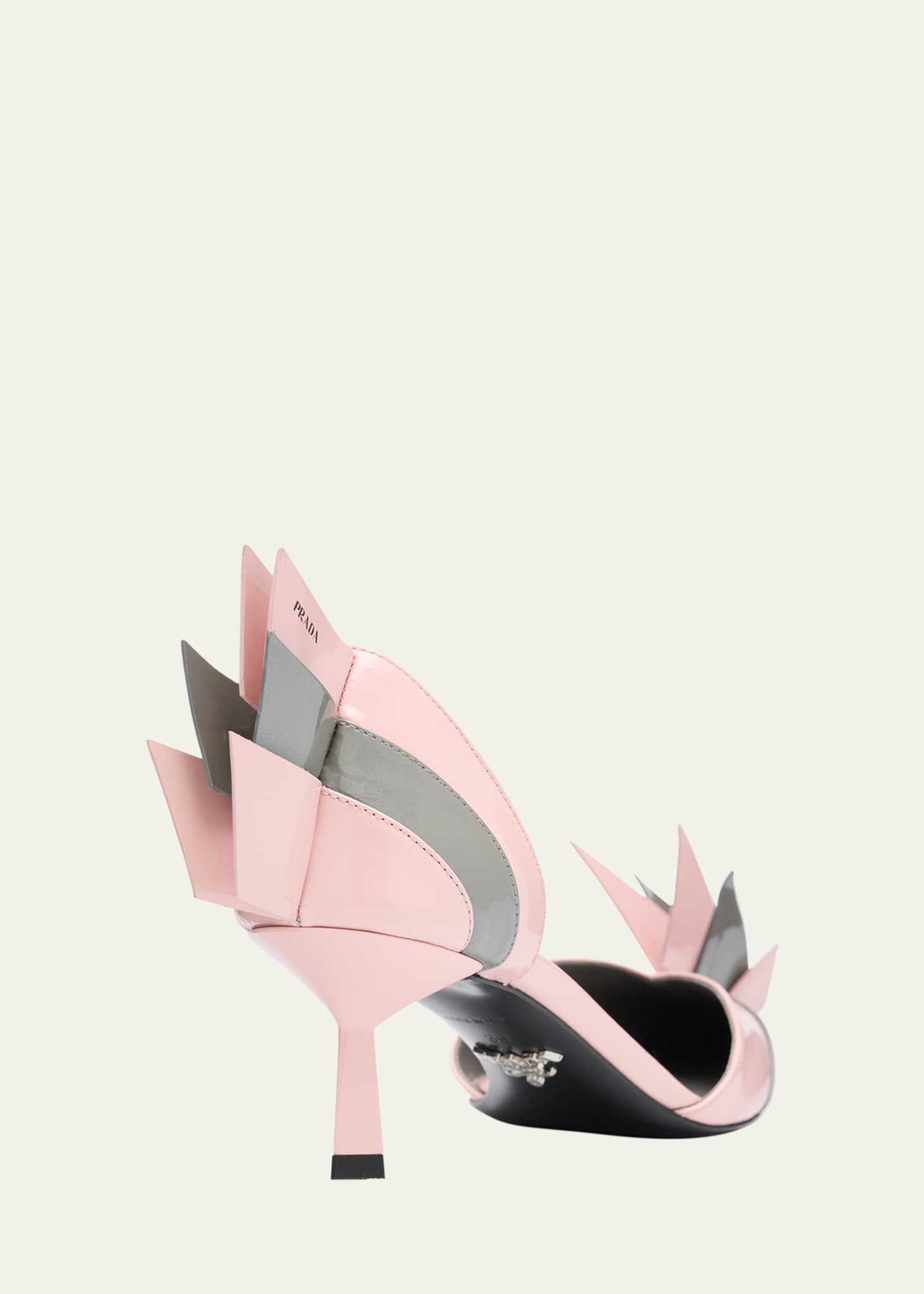 Modellerie d'Orsay Spike Bicolor Leather Pumps