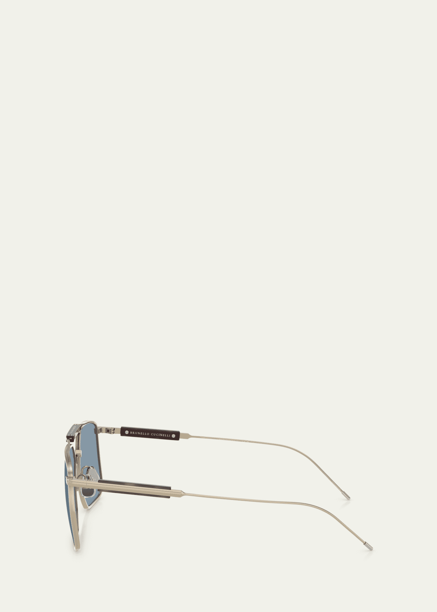 Brunello Cucinelli 0BC2005ST Square Metal Sunglasses Image 3 of 3
