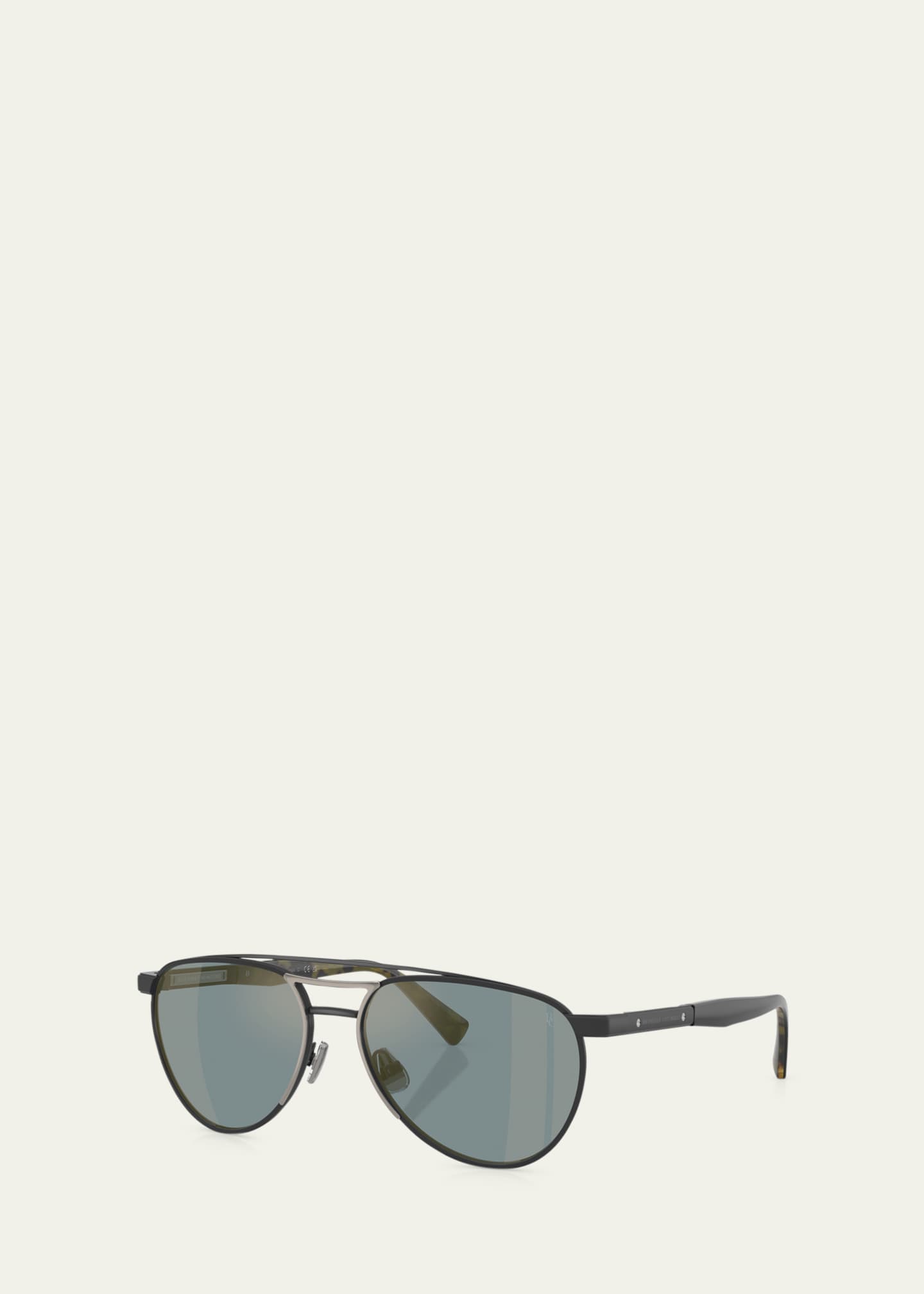 Brunello Cucinelli 0BC2007ST Aviator Titanium Sunglasses Image 2 of 3