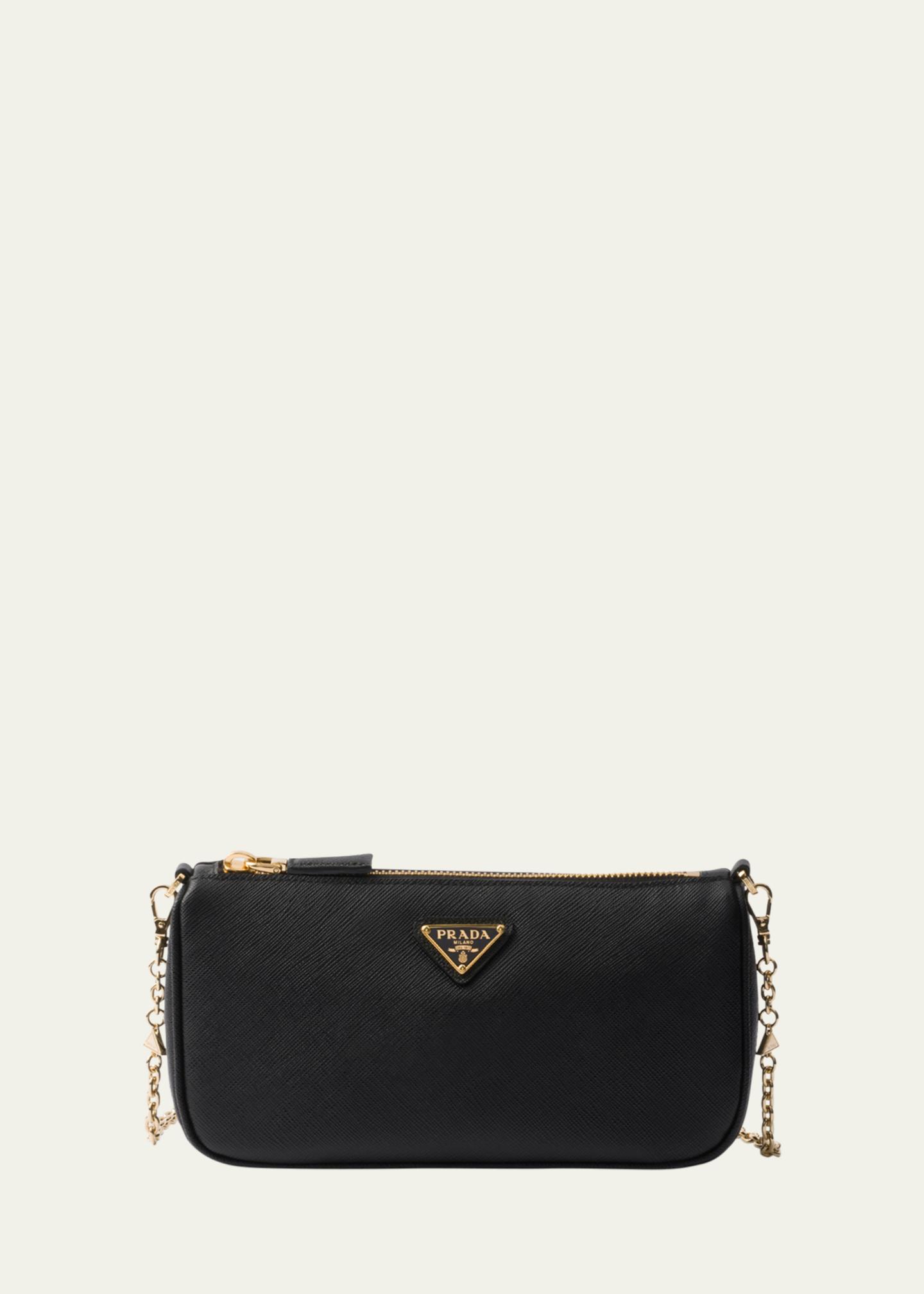 PRADA ミニバッグ Prada Mini Saffiano Leather Shoulder Bag - Bergdorf Goodman