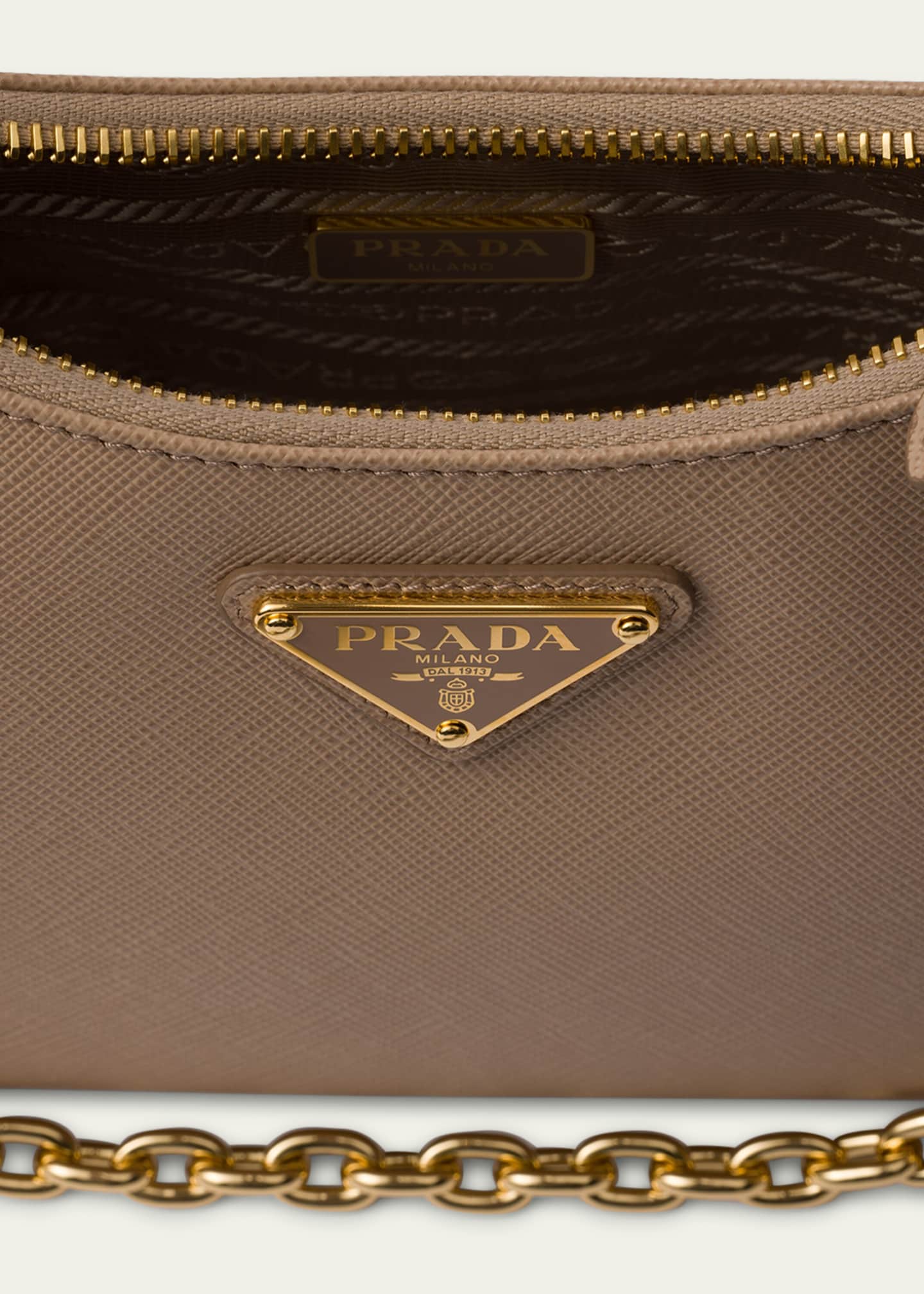Prada Re-Edition 2005 Saffiano Leather Shoulder Bag Image 3 of 3