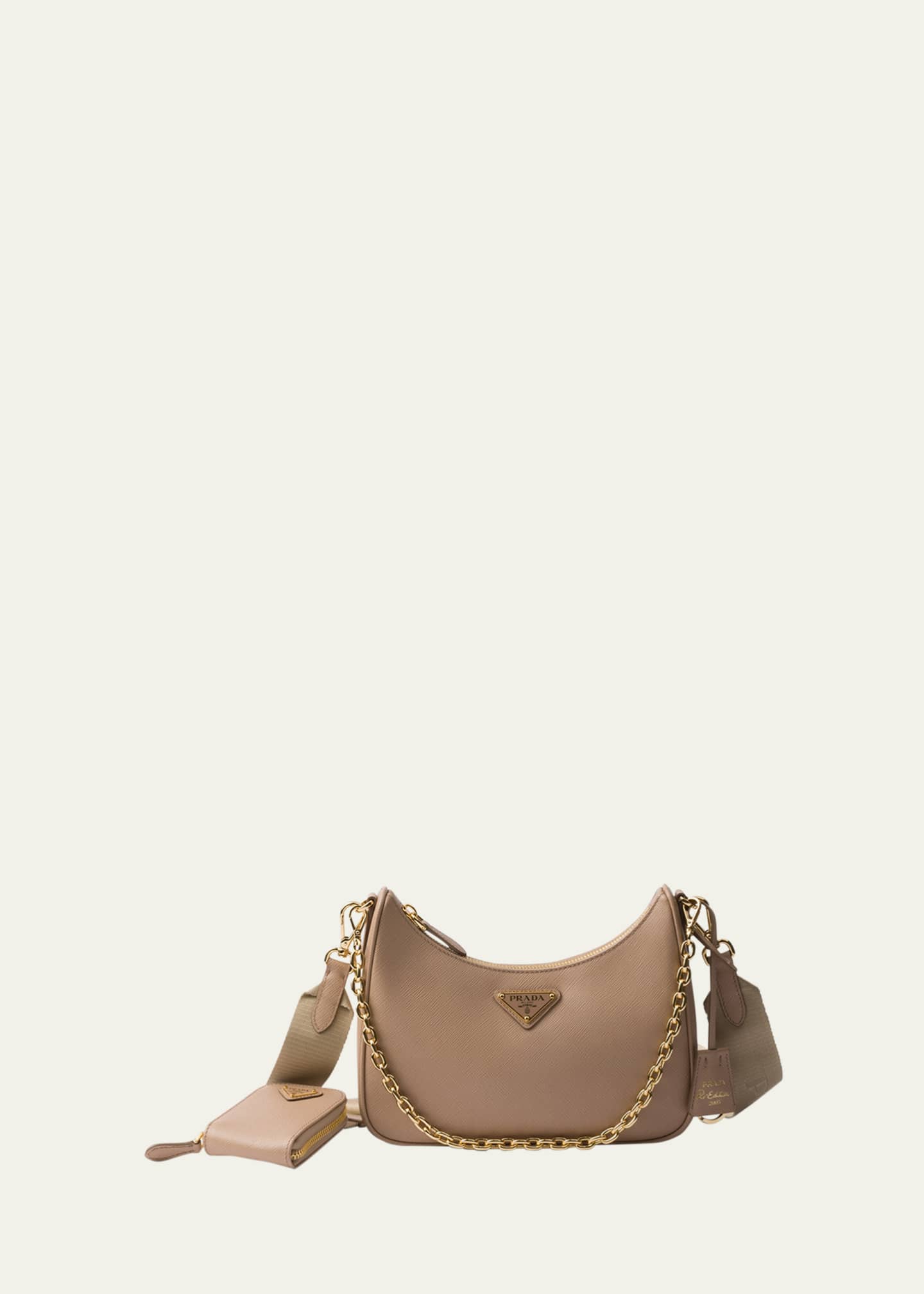 Prada Re-Edition 2005 Saffiano Leather Shoulder Bag Image 1 of 3