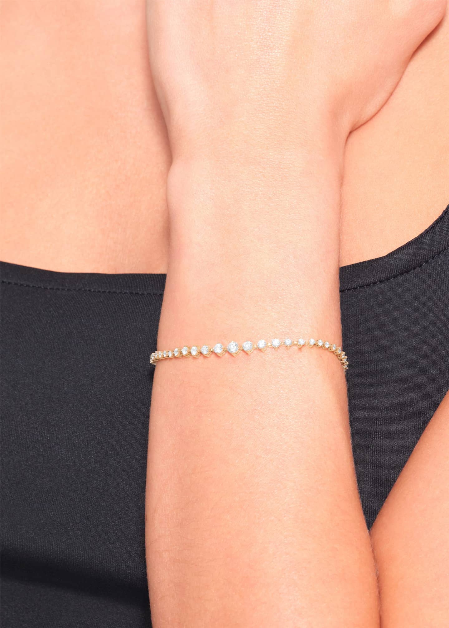 Lana Flawless Graduating Diamond Tennis Bracelet Image 2 of 2