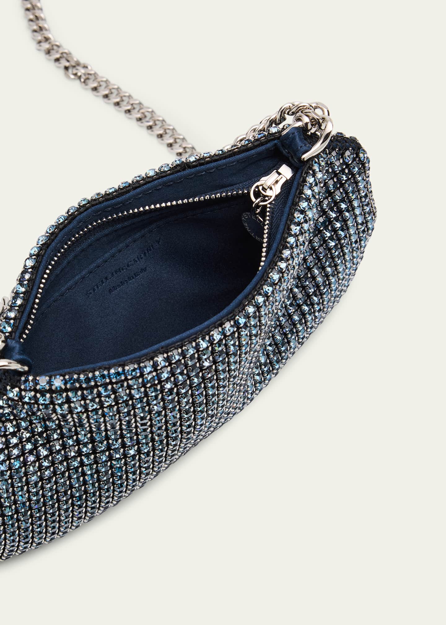Stella McCartney Falabella Crystal Mesh Shoulder Bag Image 4 of 6