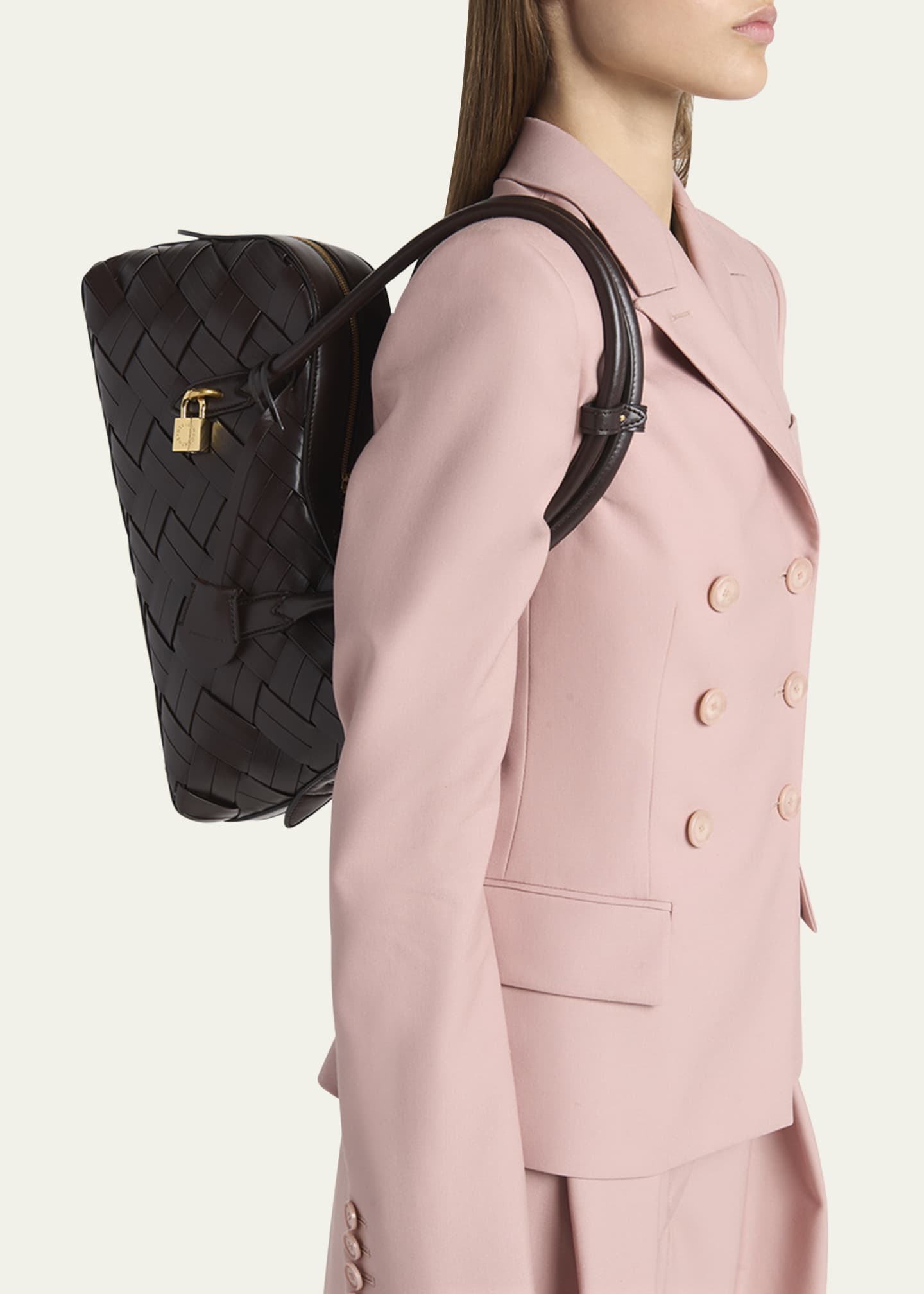 Stella McCartney Zip Alter Mat Woven Shoulder Bag Image 2 of 6