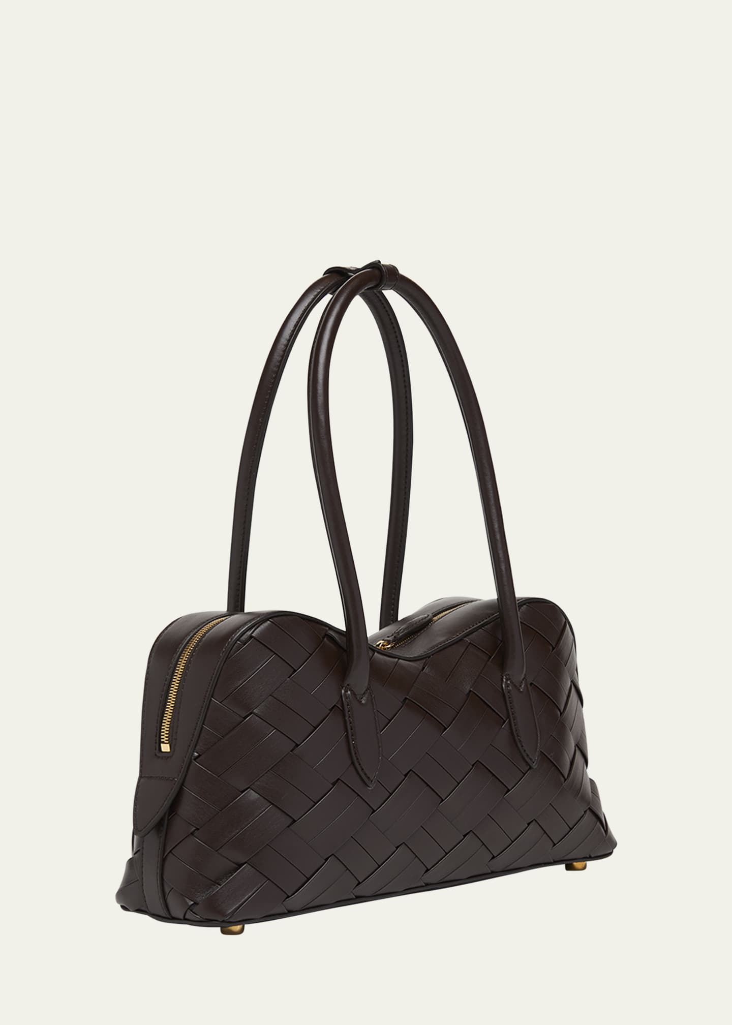 Stella McCartney Zip Alter Mat Woven Shoulder Bag Image 3 of 6