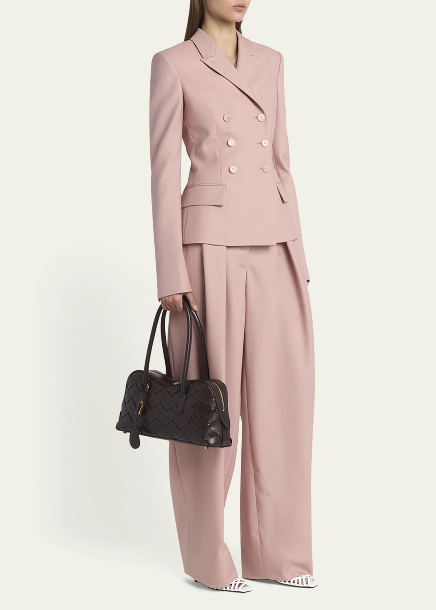 Stella McCartney Zip Alter Mat Woven Shoulder Bag Image 5 of 6