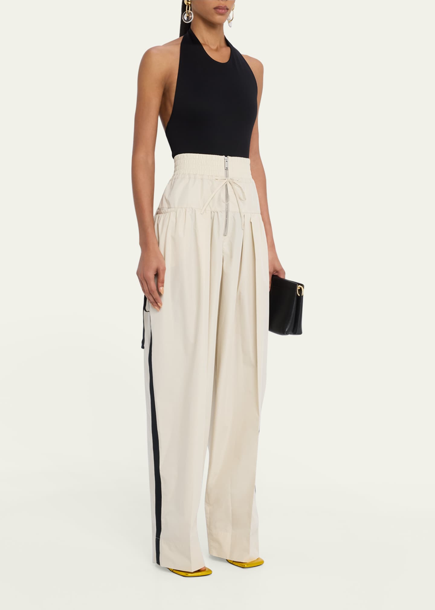 3.1 Phillip Lim Wide-Leg Zip Pants Image 2 of 5