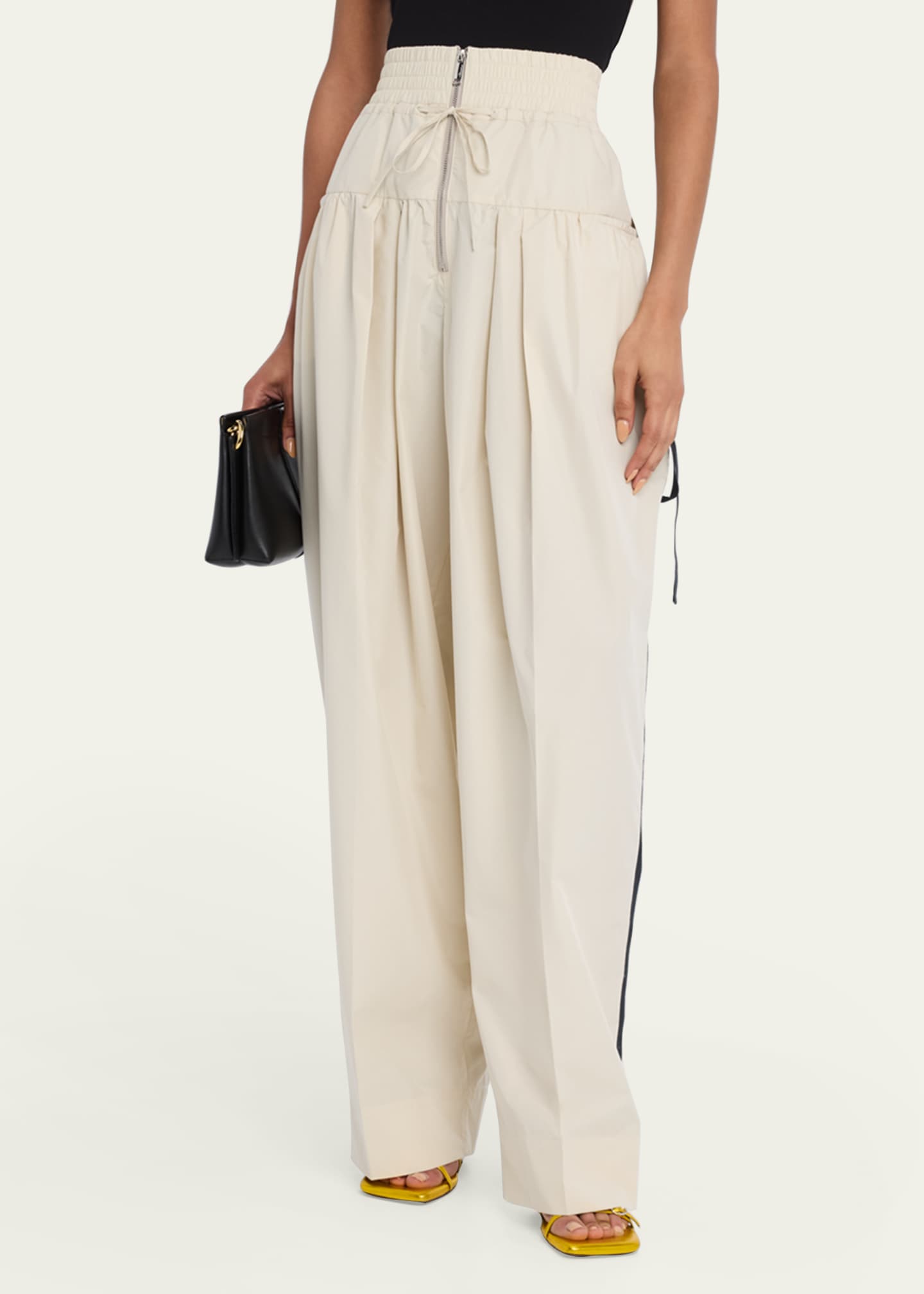 3.1 Phillip Lim Wide-Leg Zip Pants Image 4 of 5