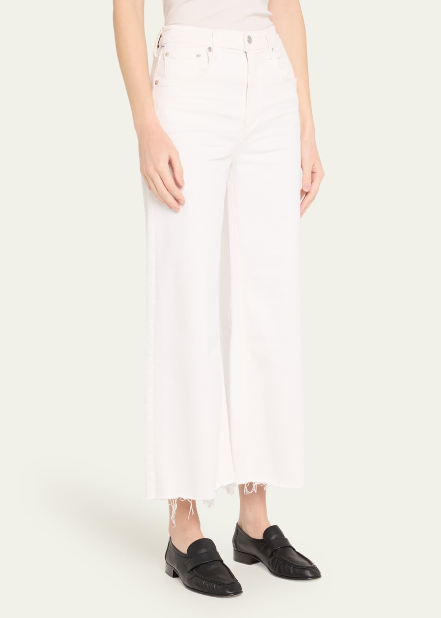 Citizens of Humanity Lyra Crop Wide-Leg Jeans Image 4 of 5