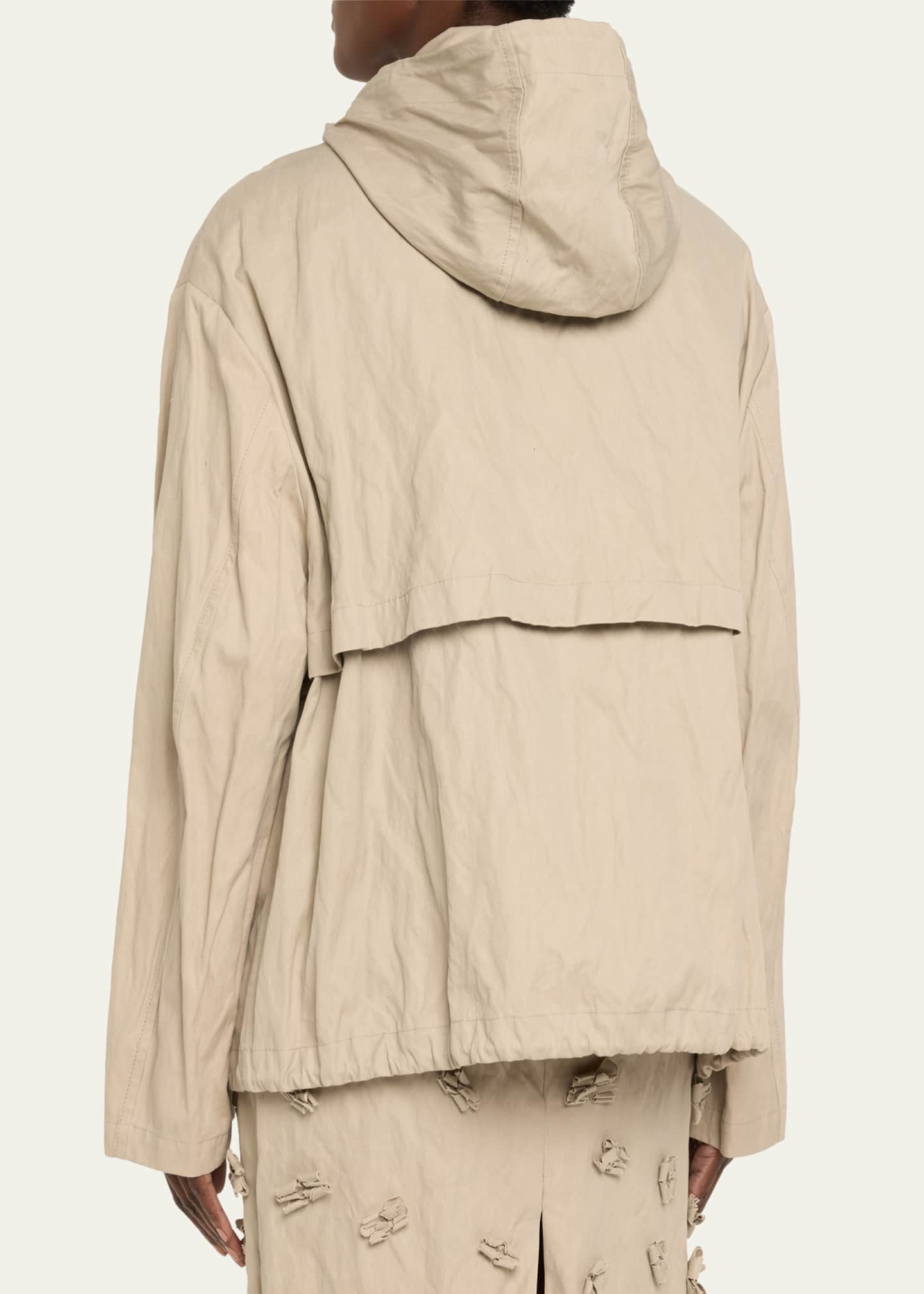 Michael Kors Collection Hooded Anorak Jacket Image 3 of 5