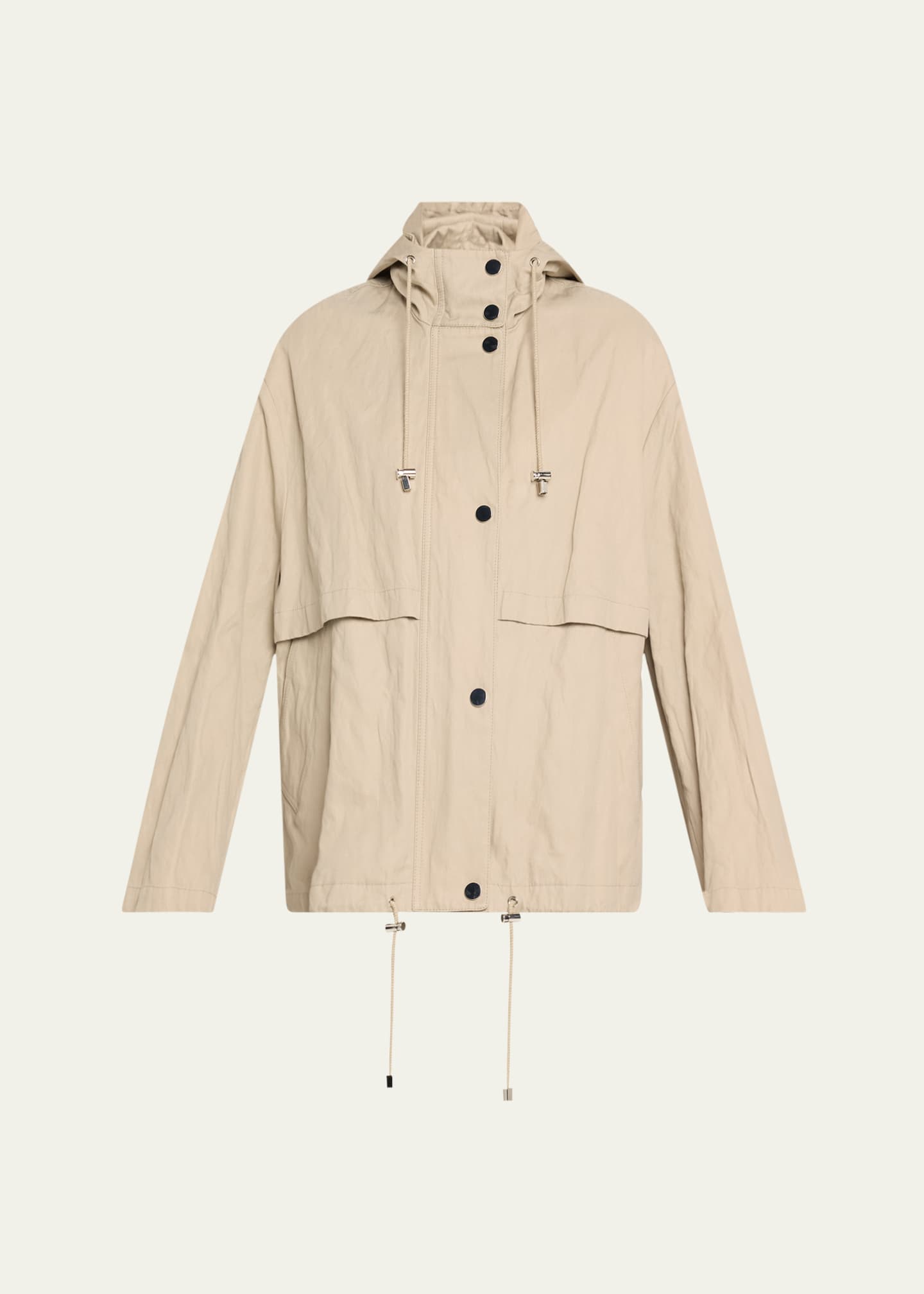 Michael Kors Collection Hooded Anorak Jacket Image 1 of 5