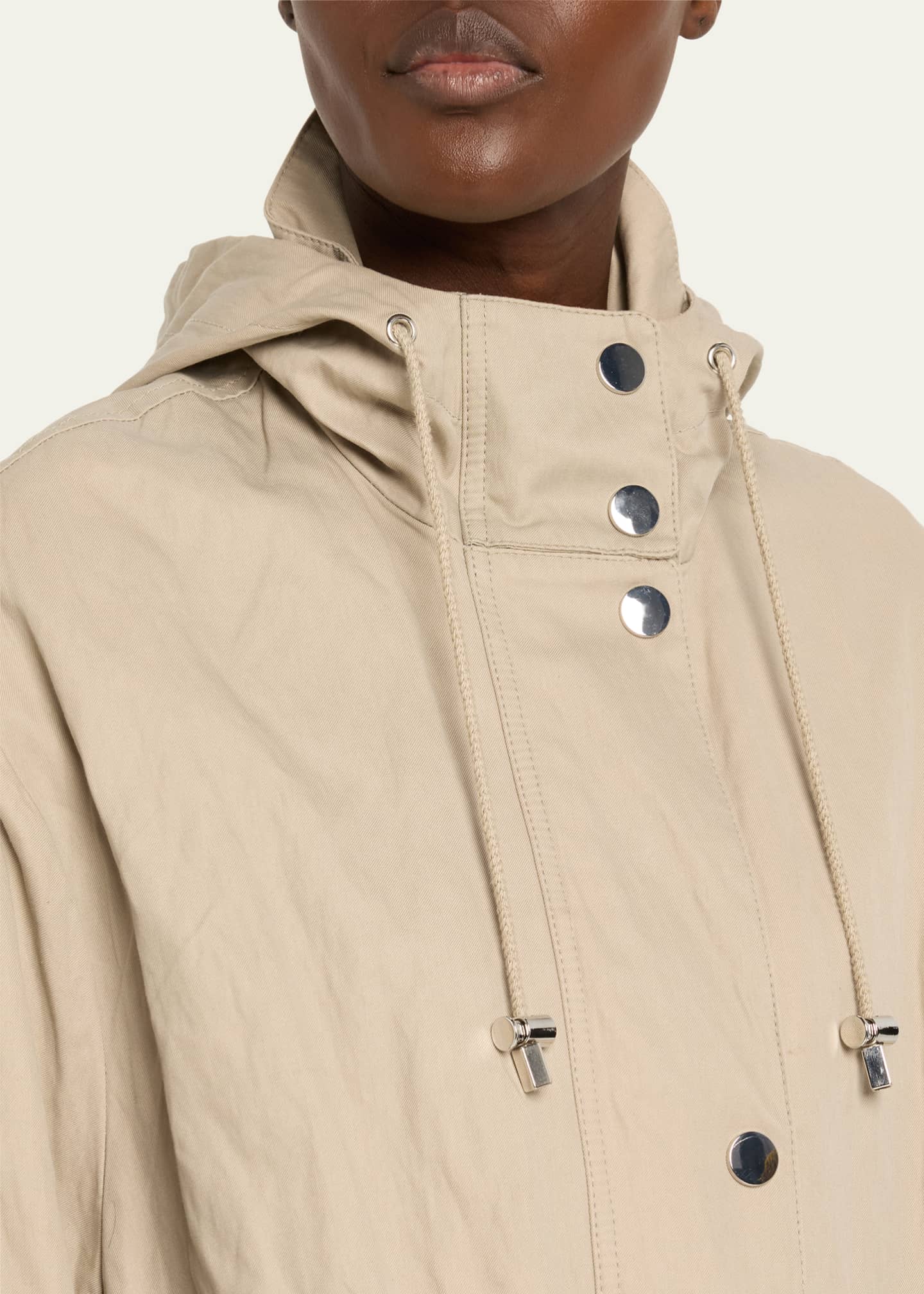 Michael Kors Collection Hooded Anorak Jacket Image 5 of 5