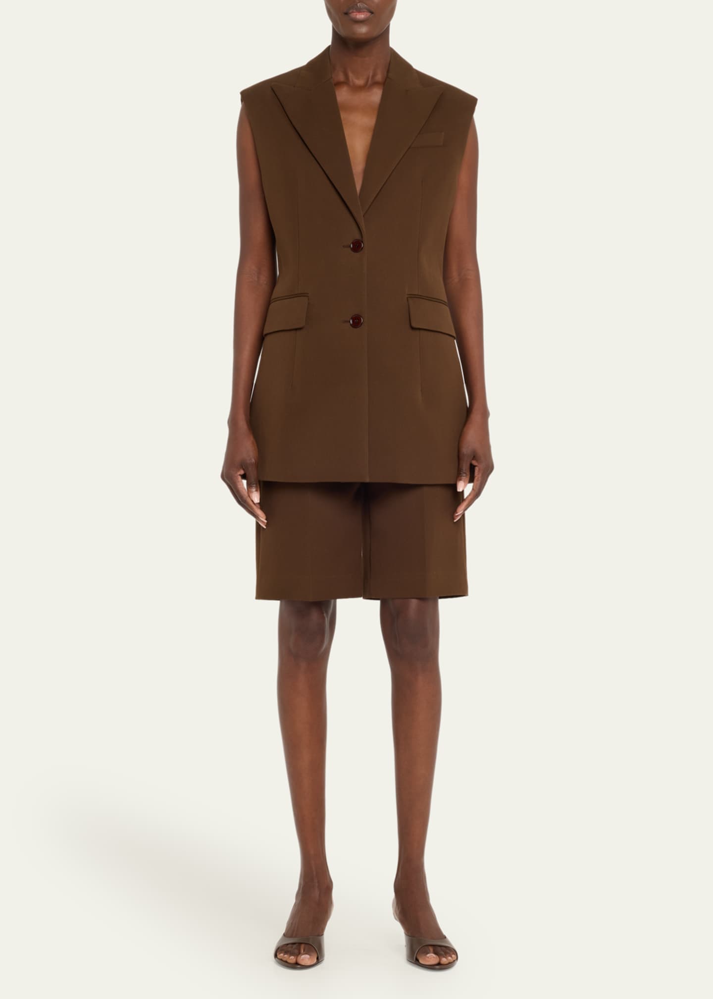 Michael Kors Collection City Shorts Image 2 of 5