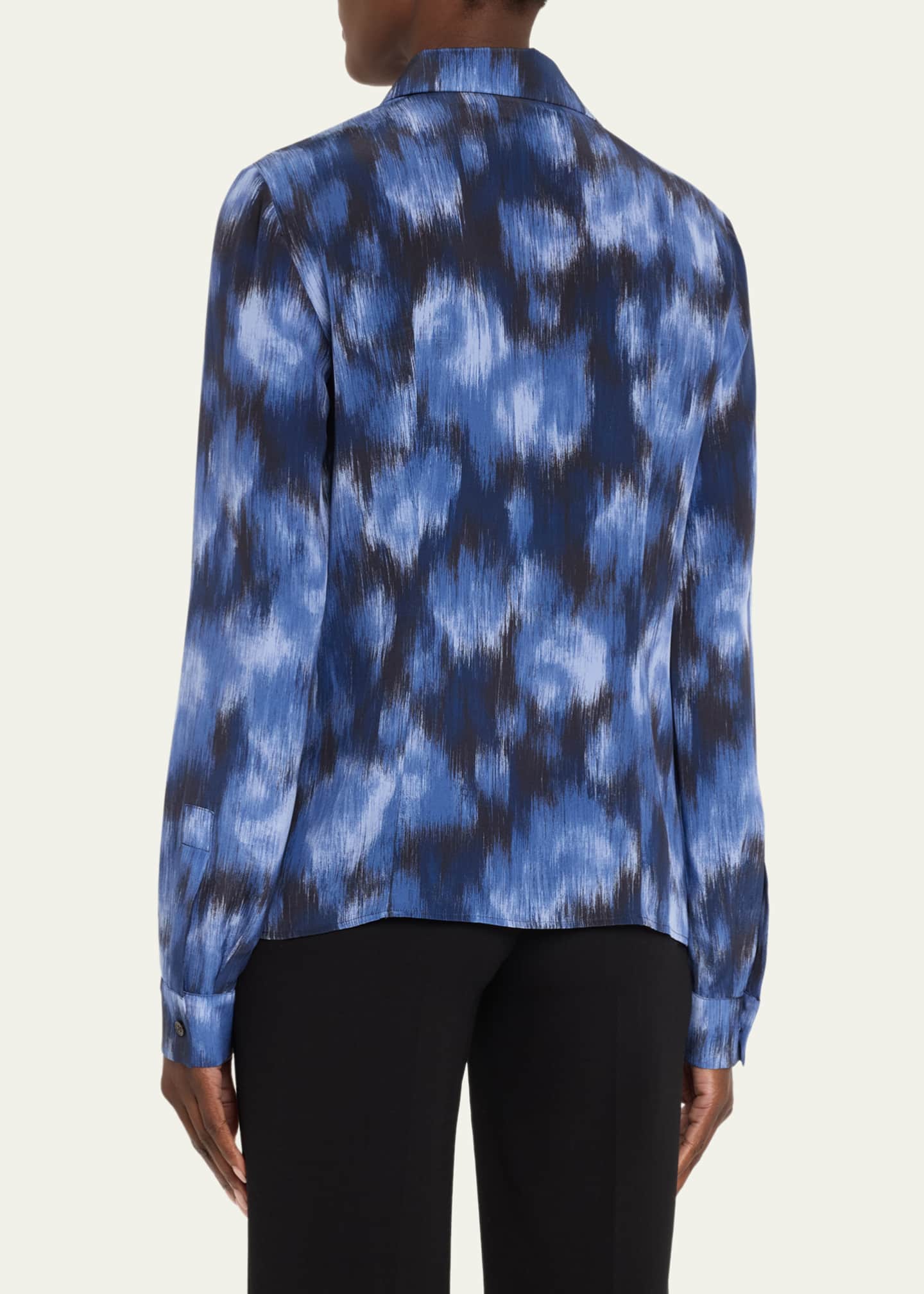 Michael Kors Collection Hansen Button Front Shirt Image 3 of 5