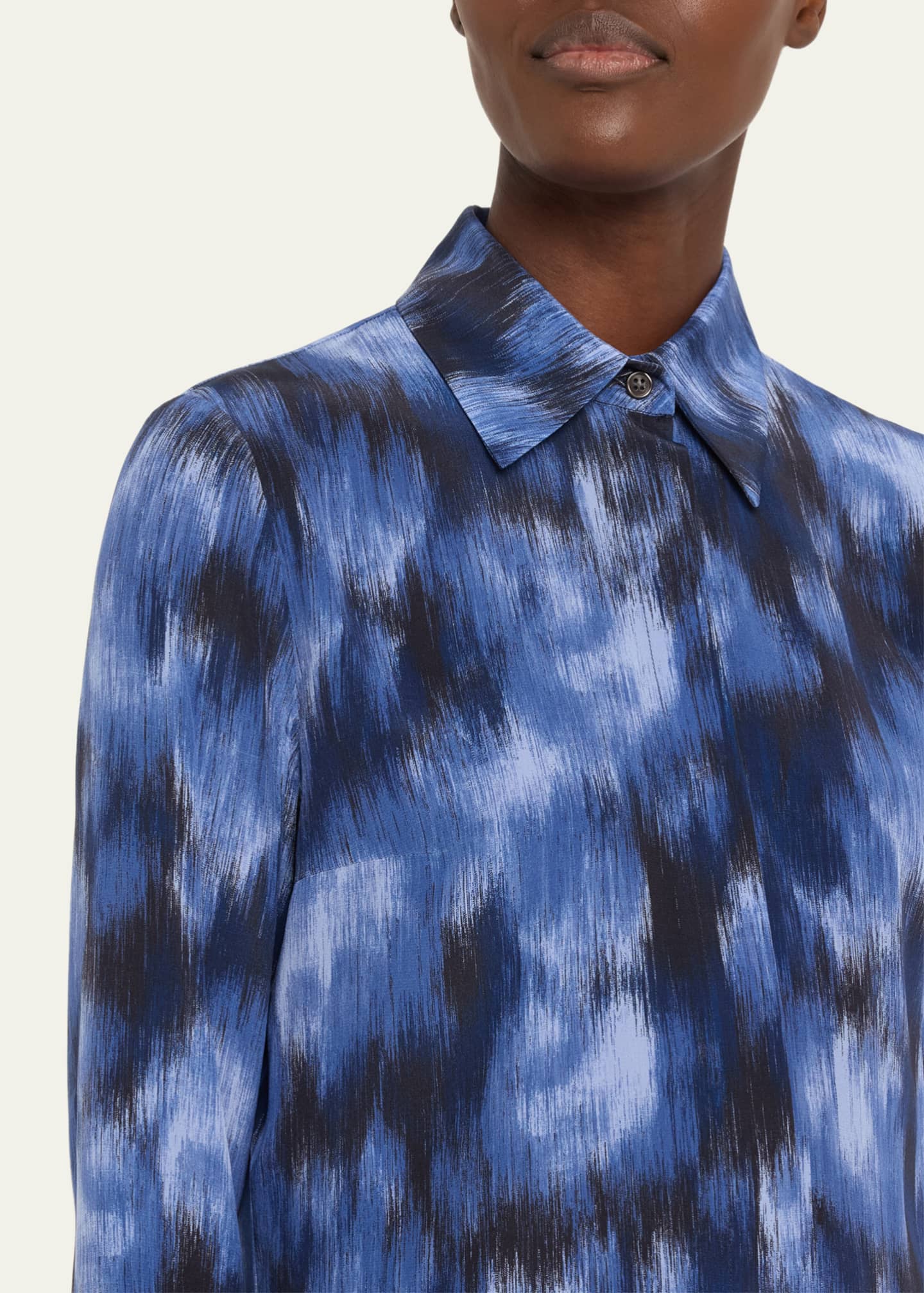 Michael Kors Collection Hansen Button Front Shirt Image 5 of 5