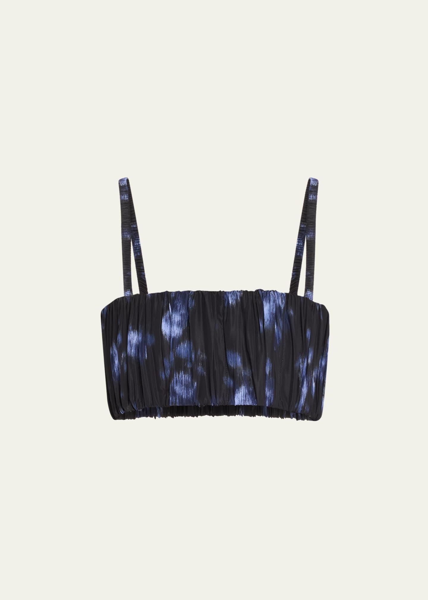Michael Kors Collection Gathered Bralette Top Image 1 of 5