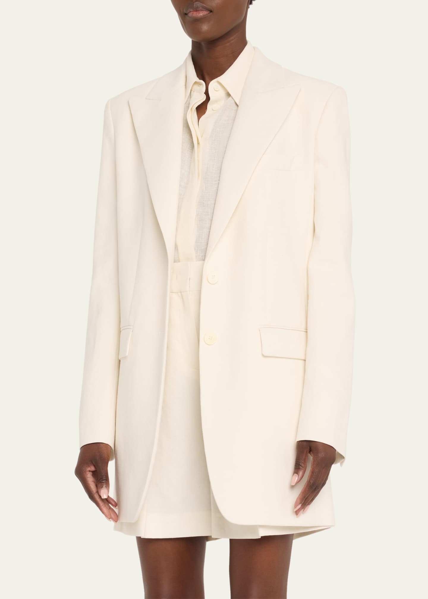 Michael Kors Collection Boyfriend Blazer Image 4 of 5