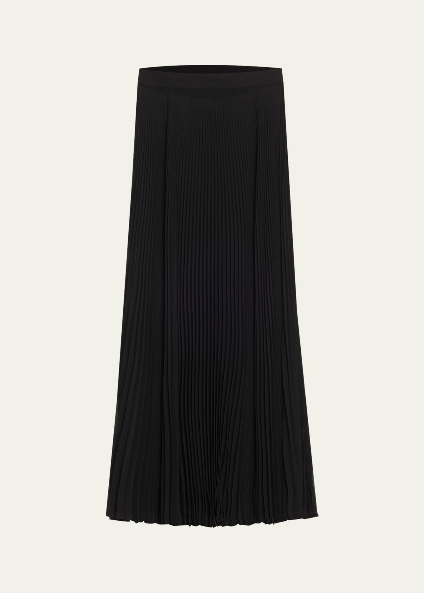 Pleated Maxi Skirt - Thumbnail 1