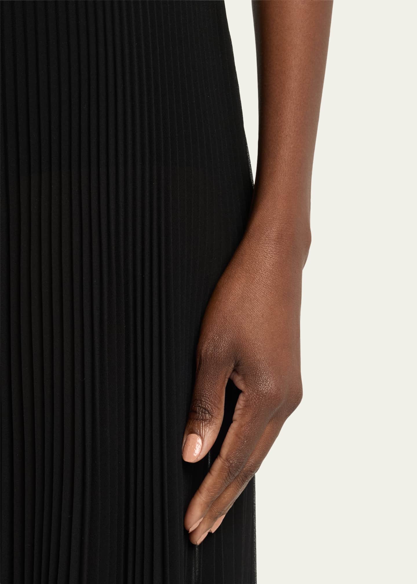 Pleated Maxi Skirt - Thumbnail 5