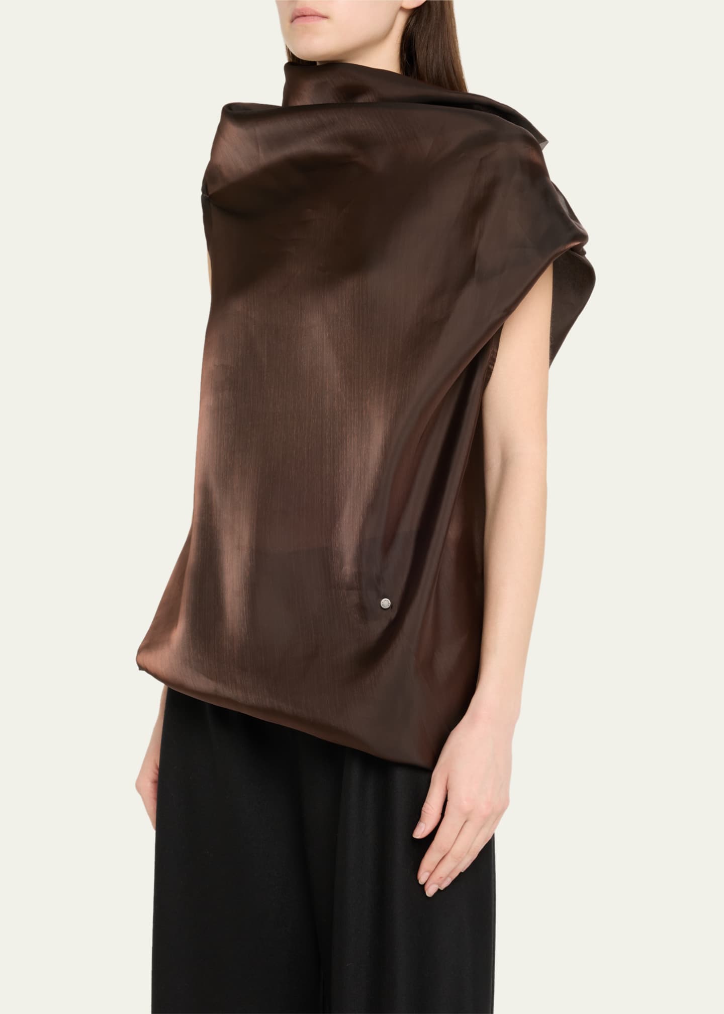 Issey Miyake Eau Draped Top Image 4 of 5