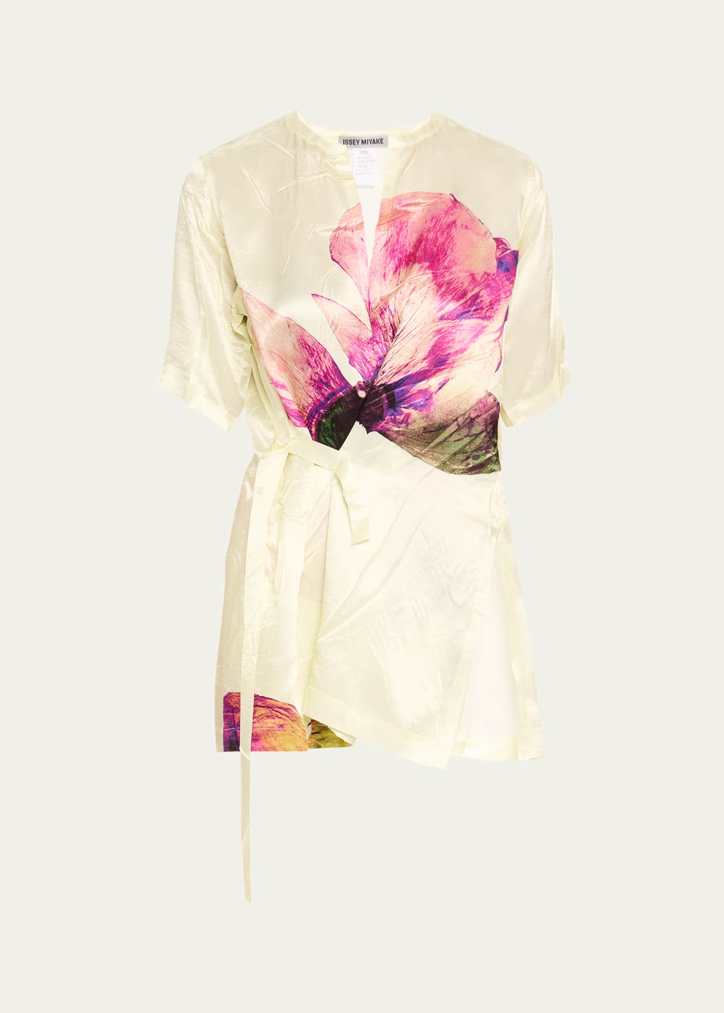 限定品Issey Miyake pressed floral 新品 Issey Miyake Pressed Floral Printed Top - Bergdorf Goodman
