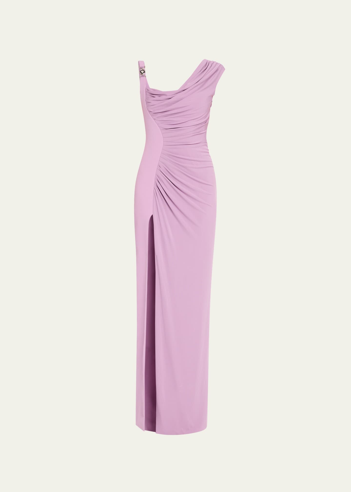 Versace Ruched Jersey Gown Image 1 of 5