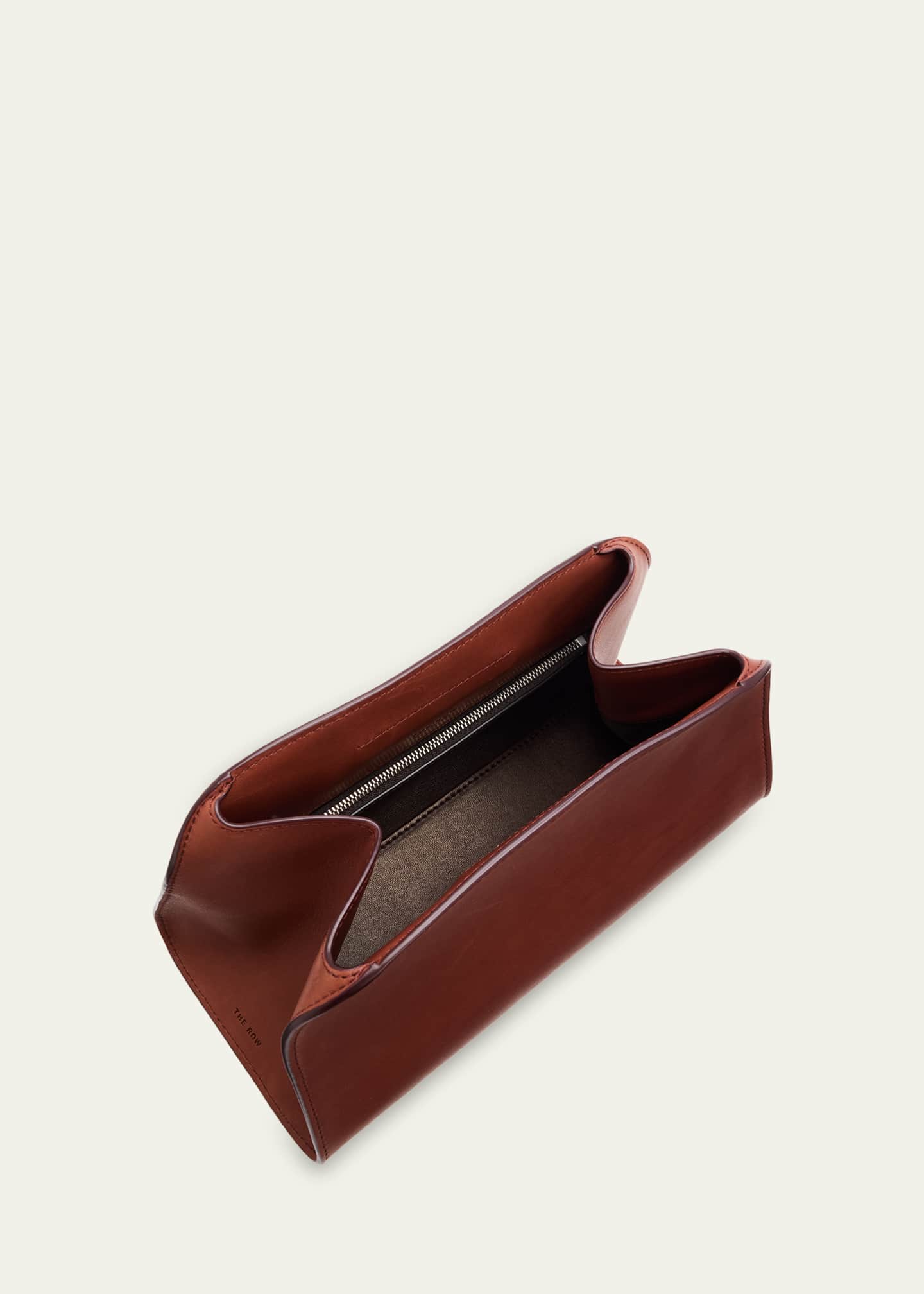 THE ROW Peggy Clutch Shoulder Bag in Saddle Leather - Bergdorf Goodman