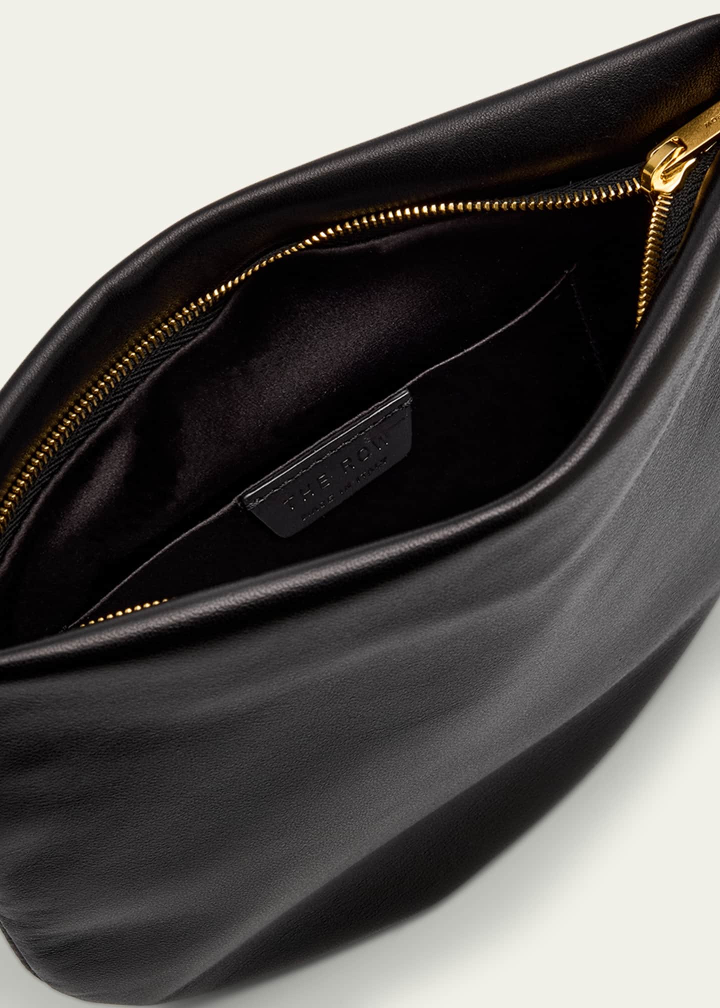 THE ROW Geo Bracelet Clutch Bag in Napa Leather Image 4 of 6