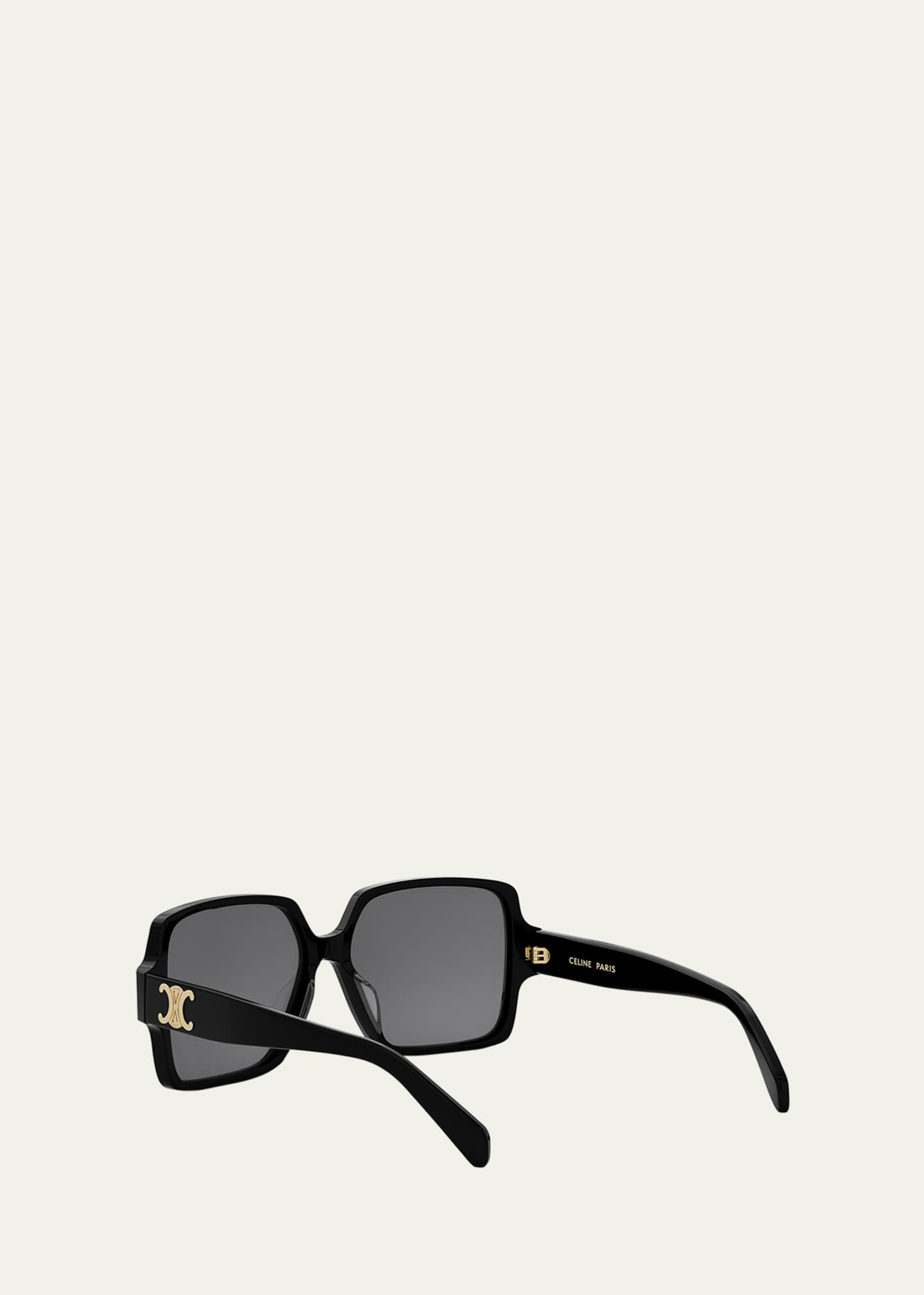 Celine Triomphe Square Acetate Sunglasses - Bergdorf Goodman