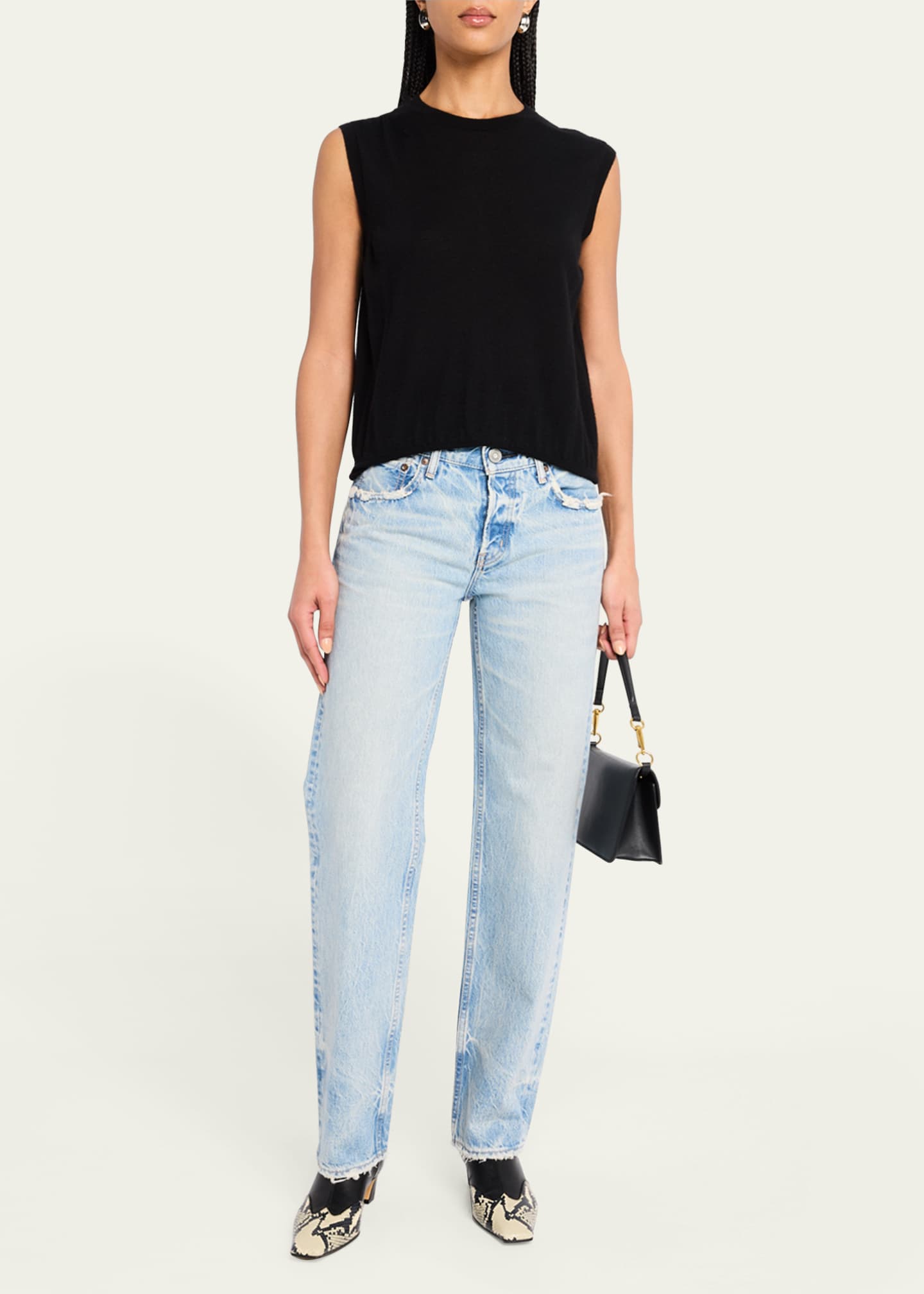 MOUSSY VINTAGE Wildwood Straight Low-Rise Jeans Image 2 of 5