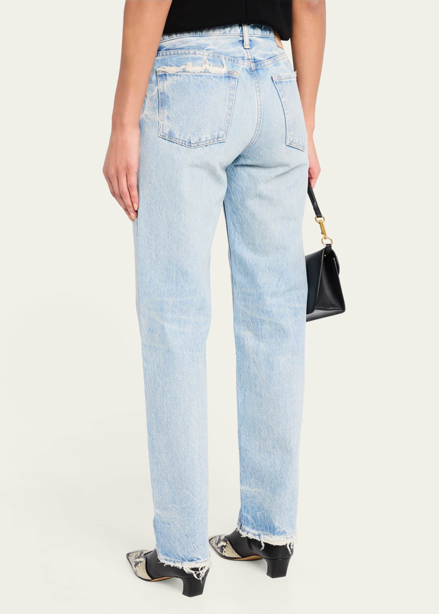 MOUSSY VINTAGE Wildwood Straight Low-Rise Jeans Image 3 of 5