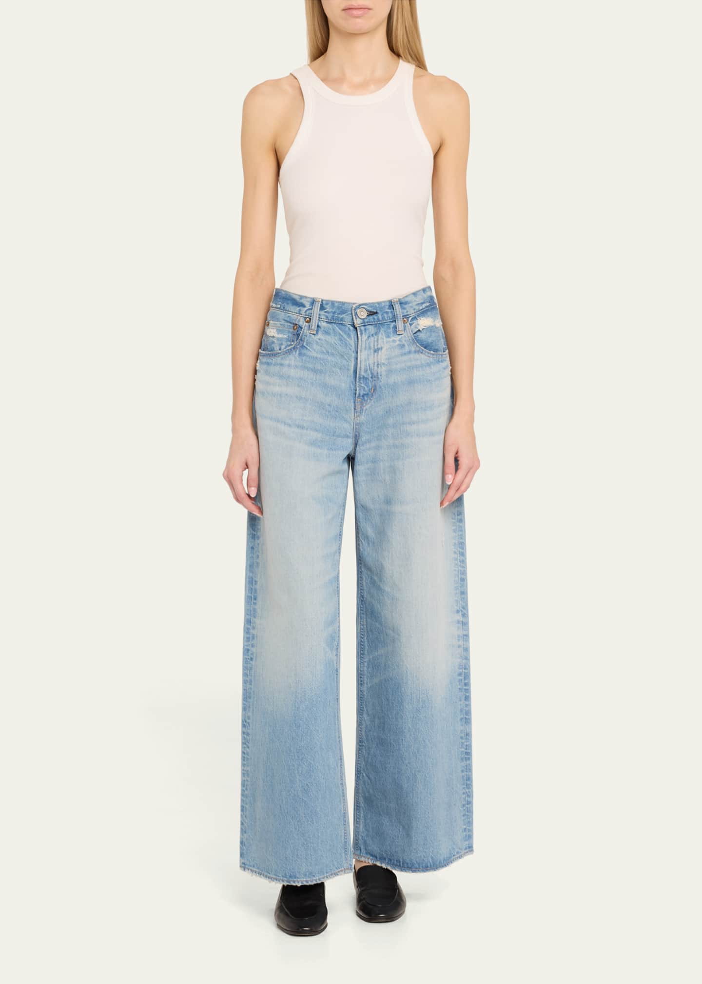 MOUSSY VINTAGE Lowell Wide-Leg Jeans Image 2 of 4