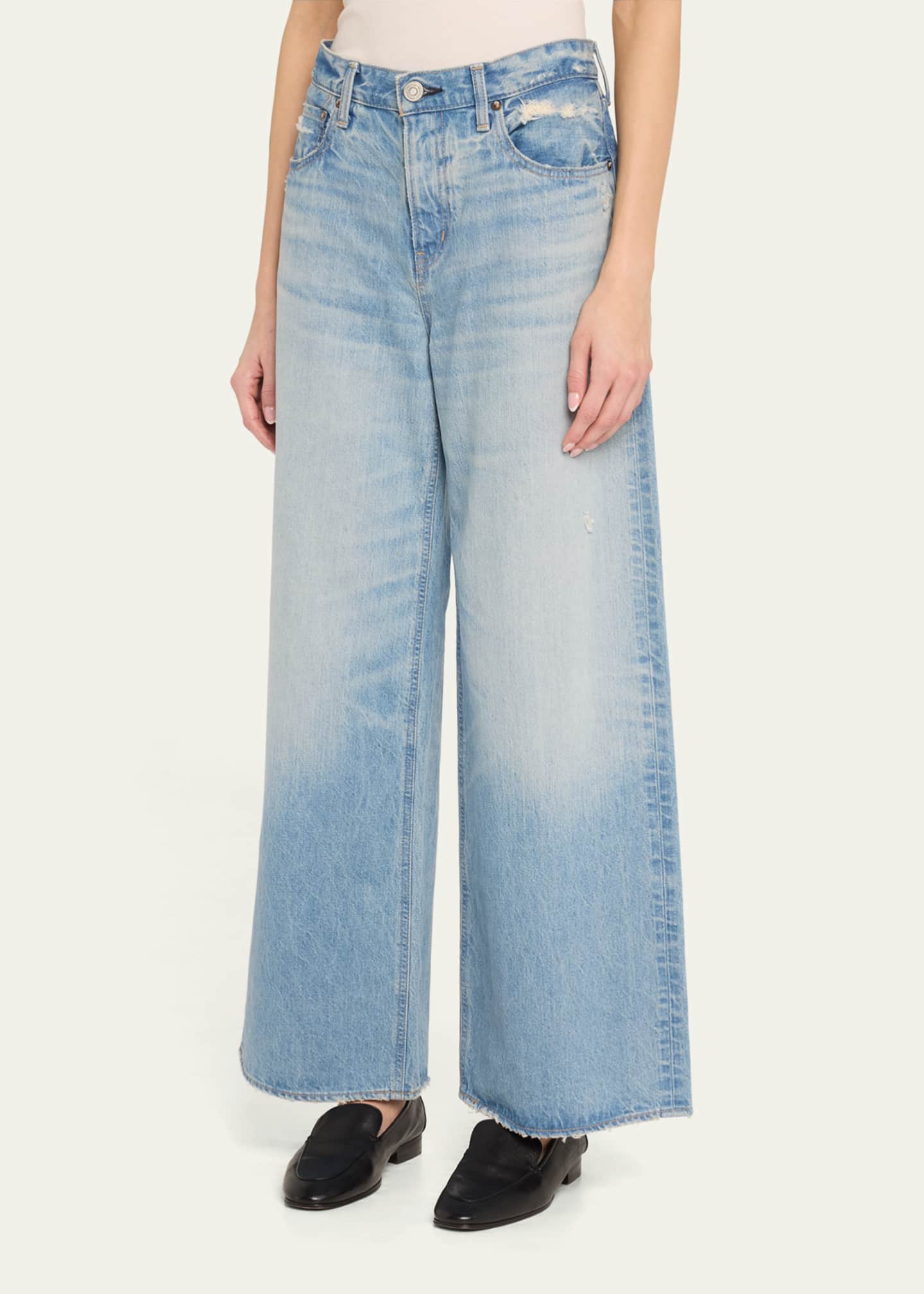 MOUSSY VINTAGE Lowell Wide-Leg Jeans Image 3 of 4