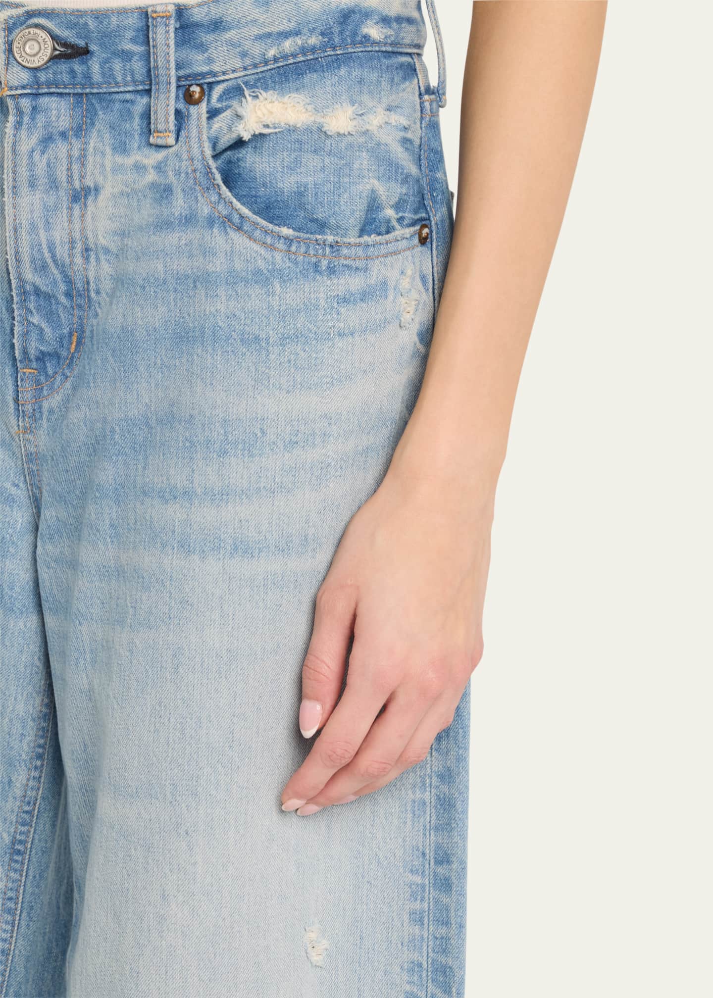 MOUSSY VINTAGE Lowell Wide-Leg Jeans Image 4 of 4