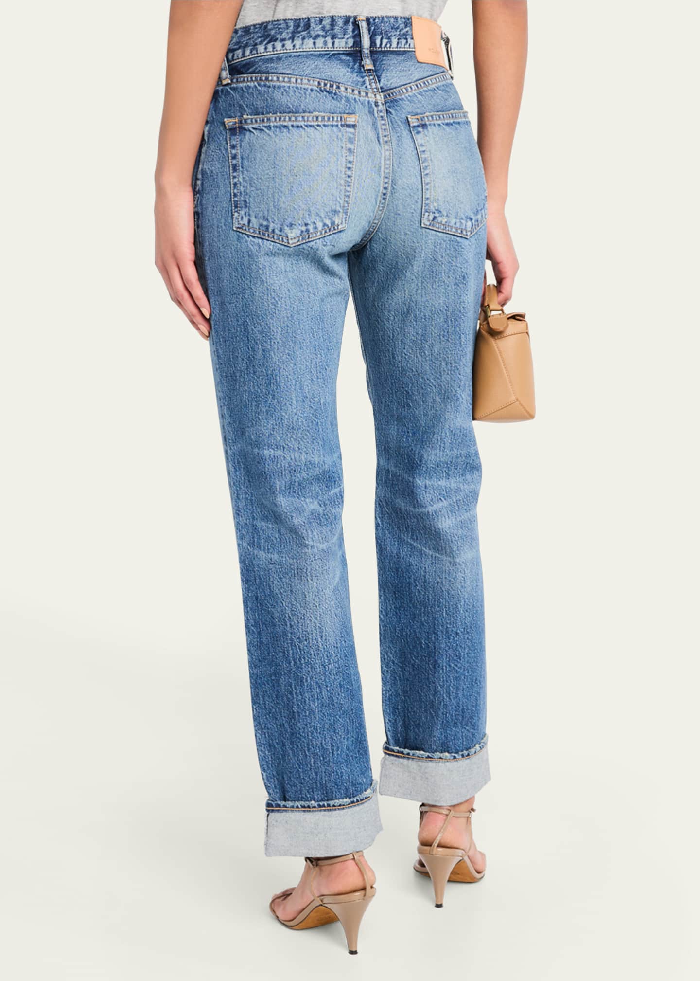 MOUSSY VINTAGE Aquebogue Straight Cuffed Jeans Image 3 of 5